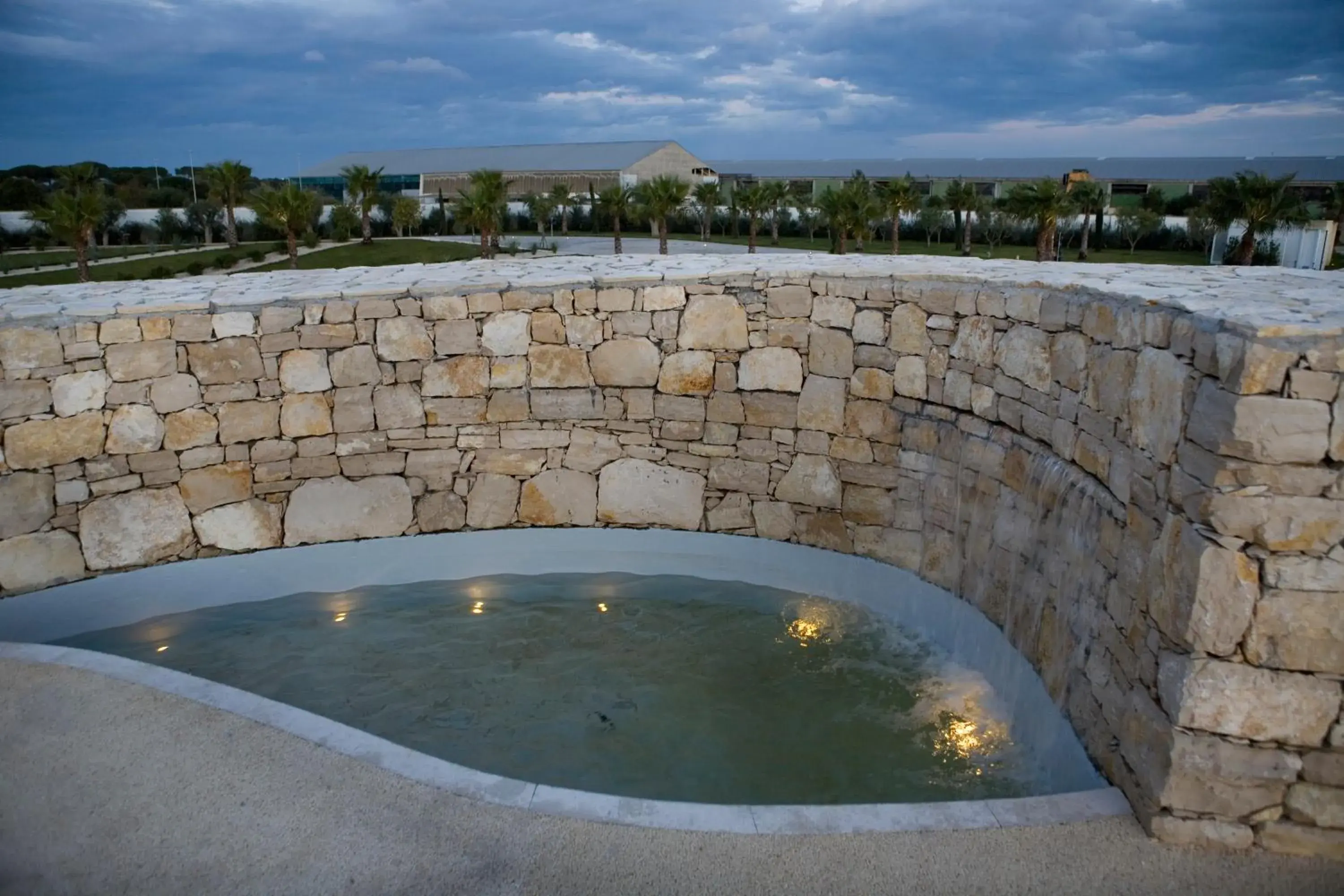 Decorative detail, Swimming Pool in Arthotel & Park Lecce