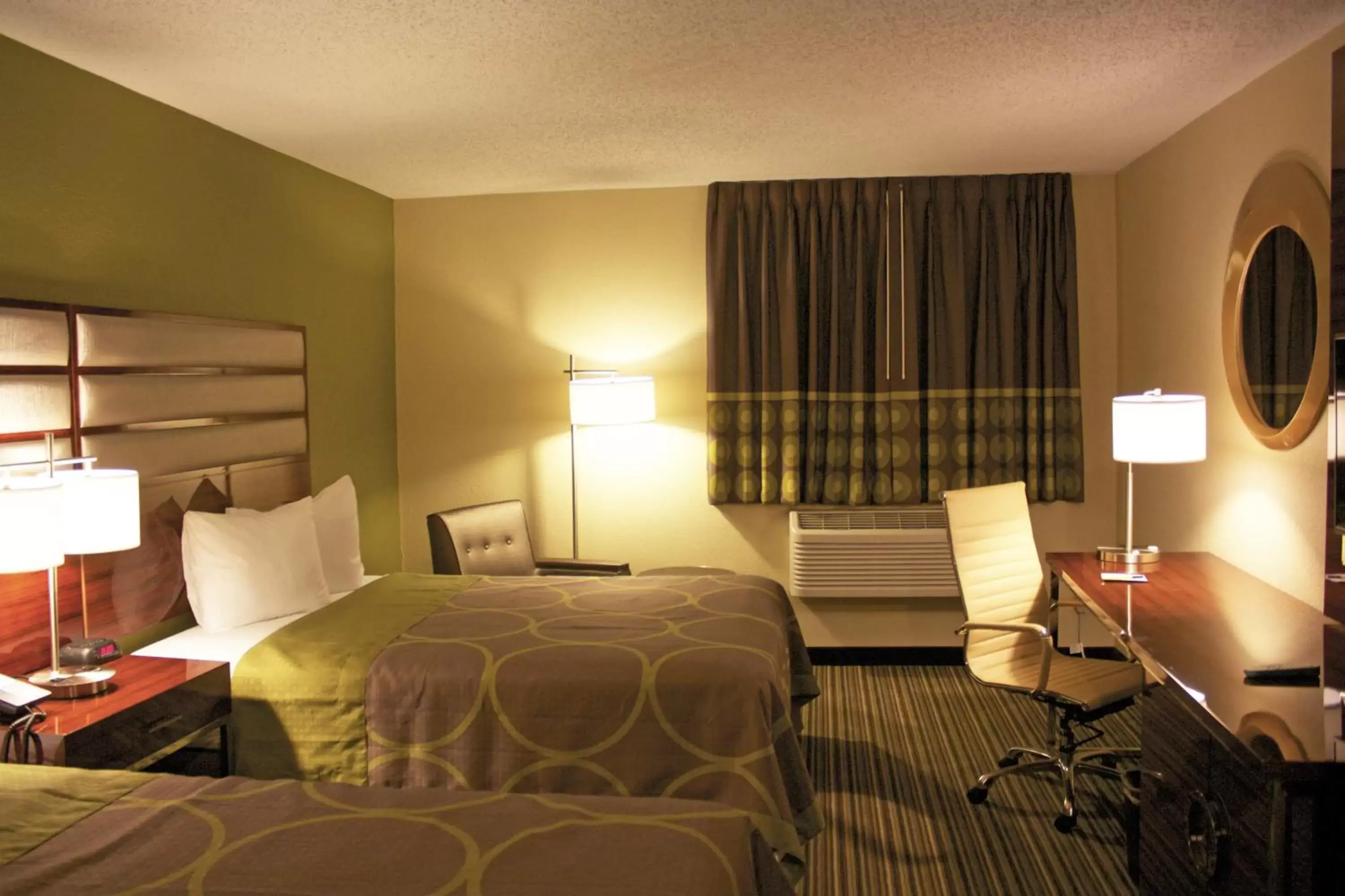 Deluxe Queen Room with Two Queen Beds - Non-Smoking in Super 8 by Wyndham Copley Akron