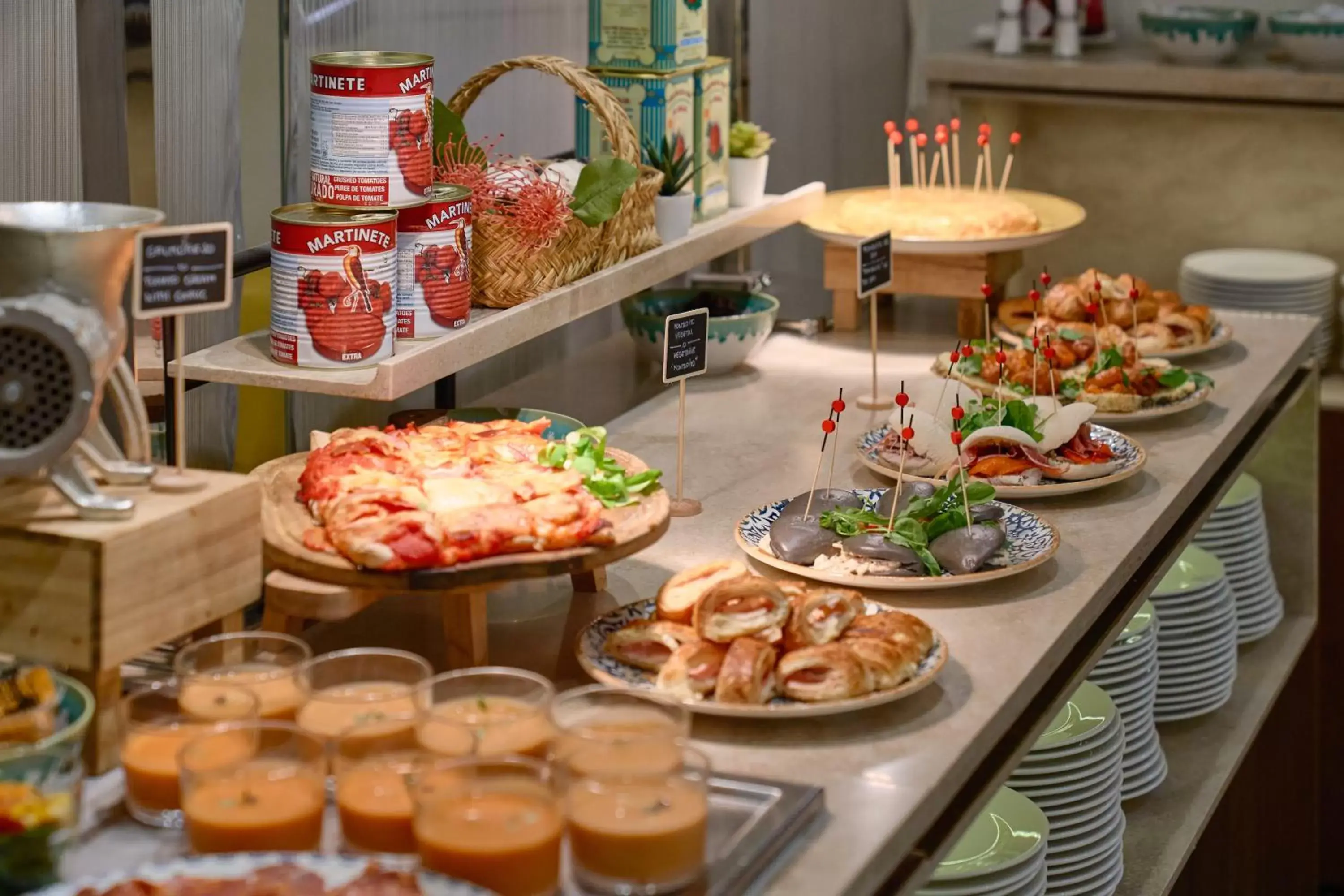 Breakfast in Hotel Bécquer