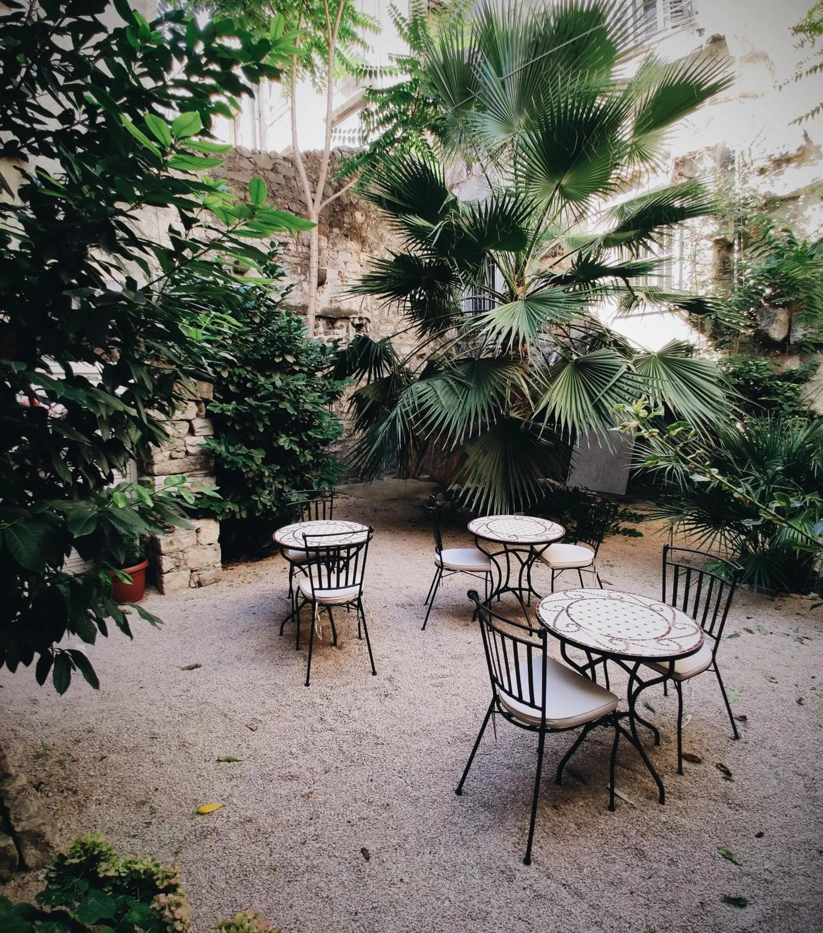 Garden view in Villa Split Heritage Hotel