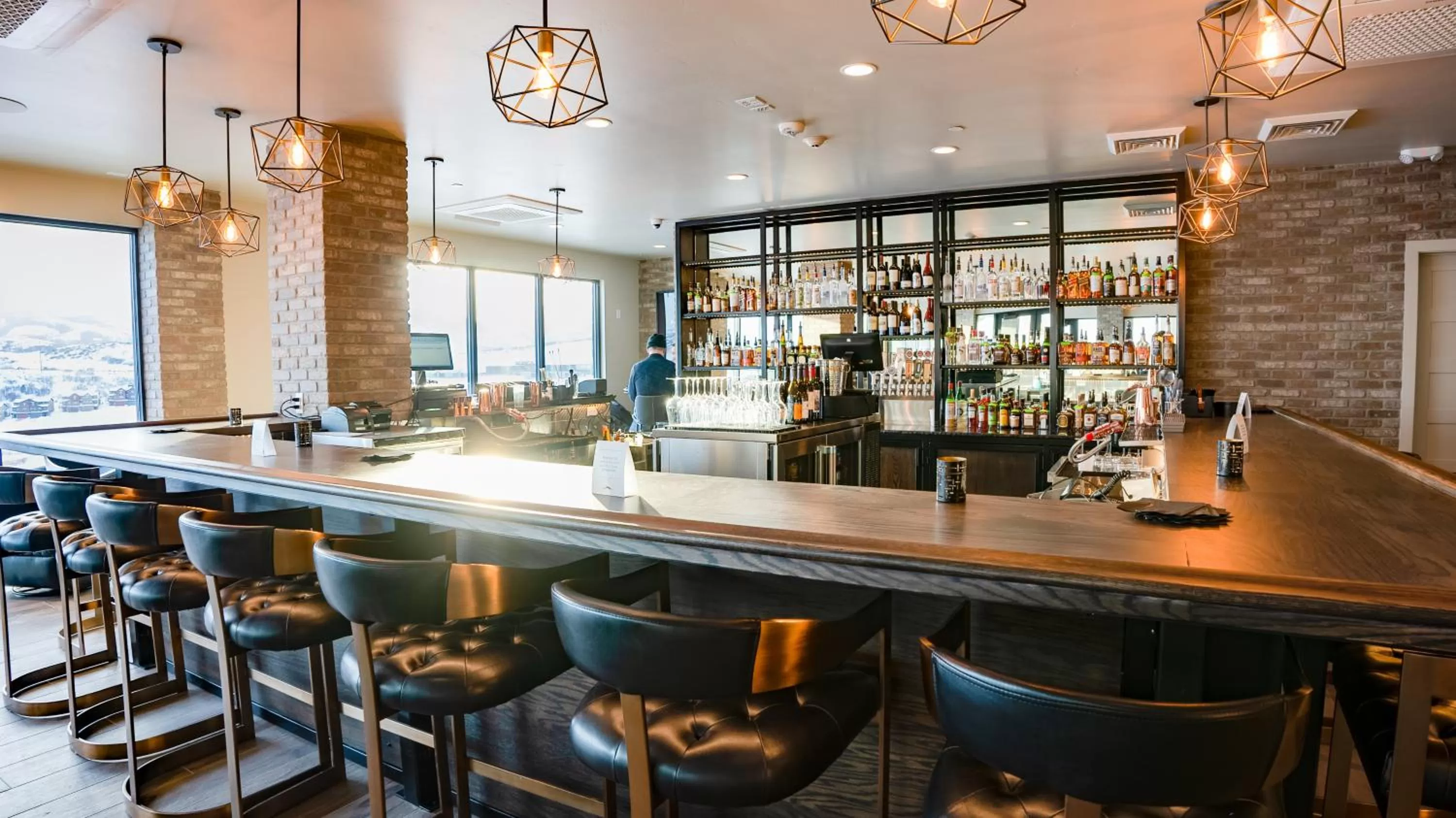 Lounge or bar in Black Rock Mountain Resort