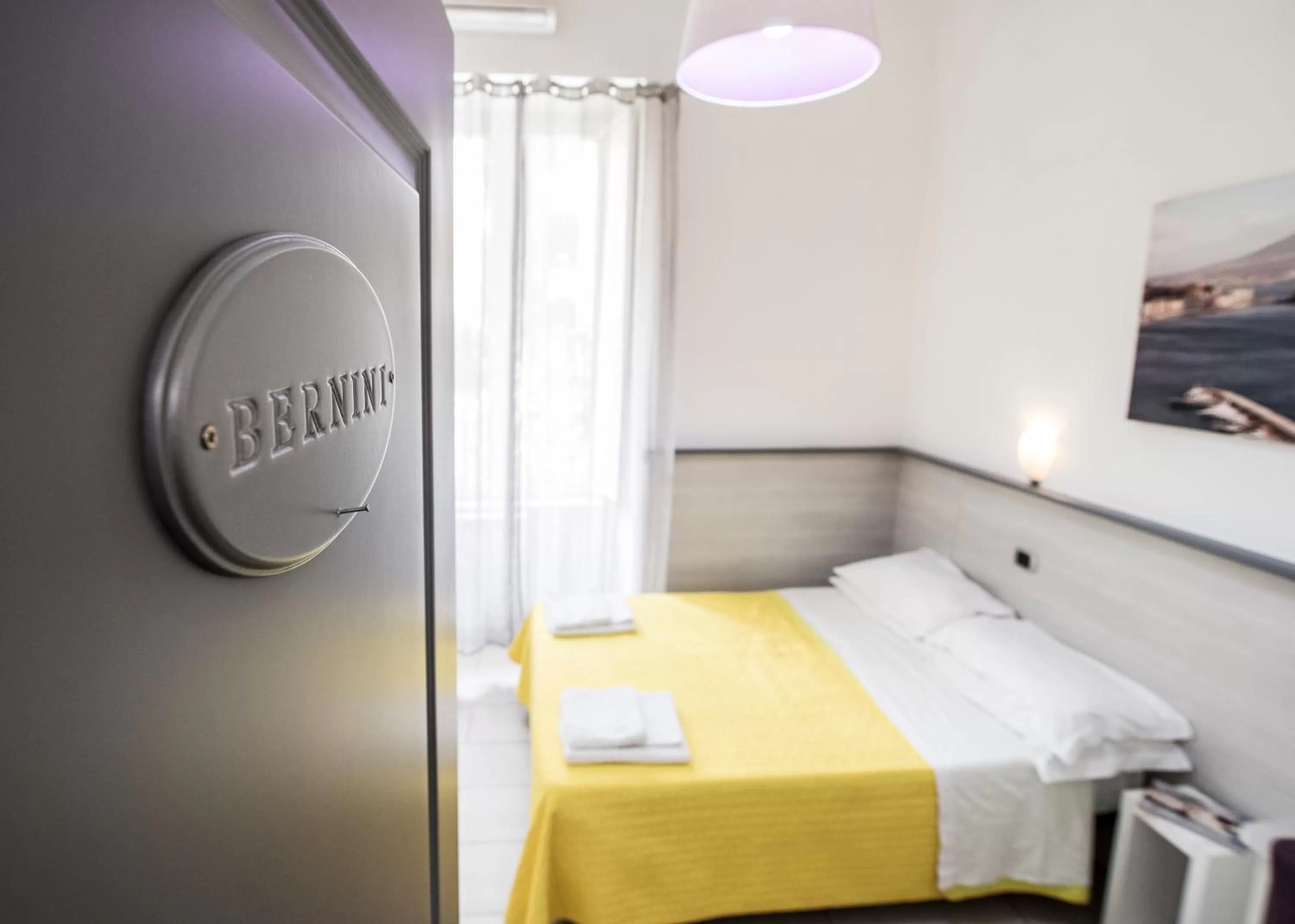 Decorative detail, Bed in B&B Solimena