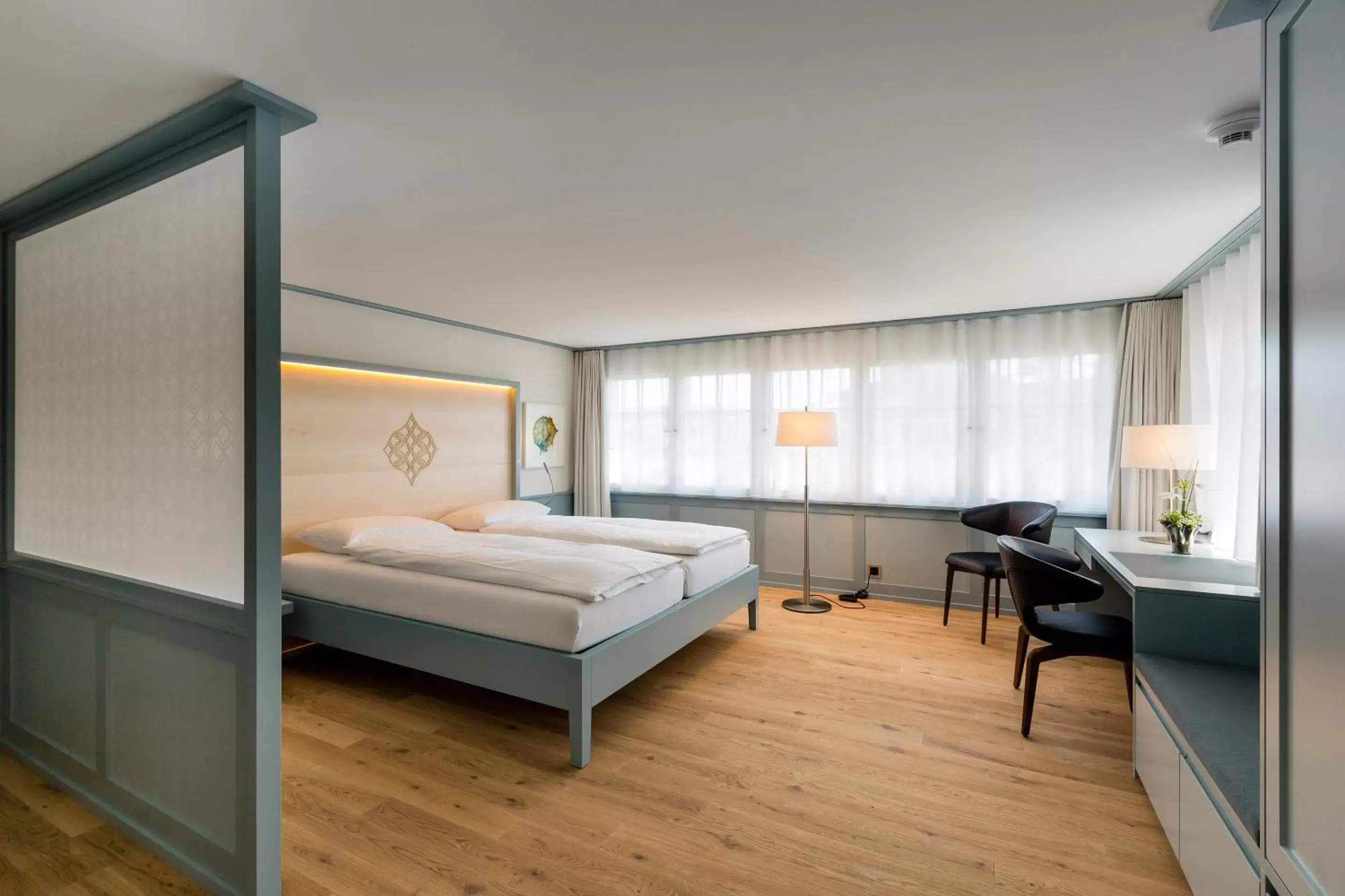 Photo of the whole room, Bed in Gasthaus Krone Speicher Boutique-Hotel