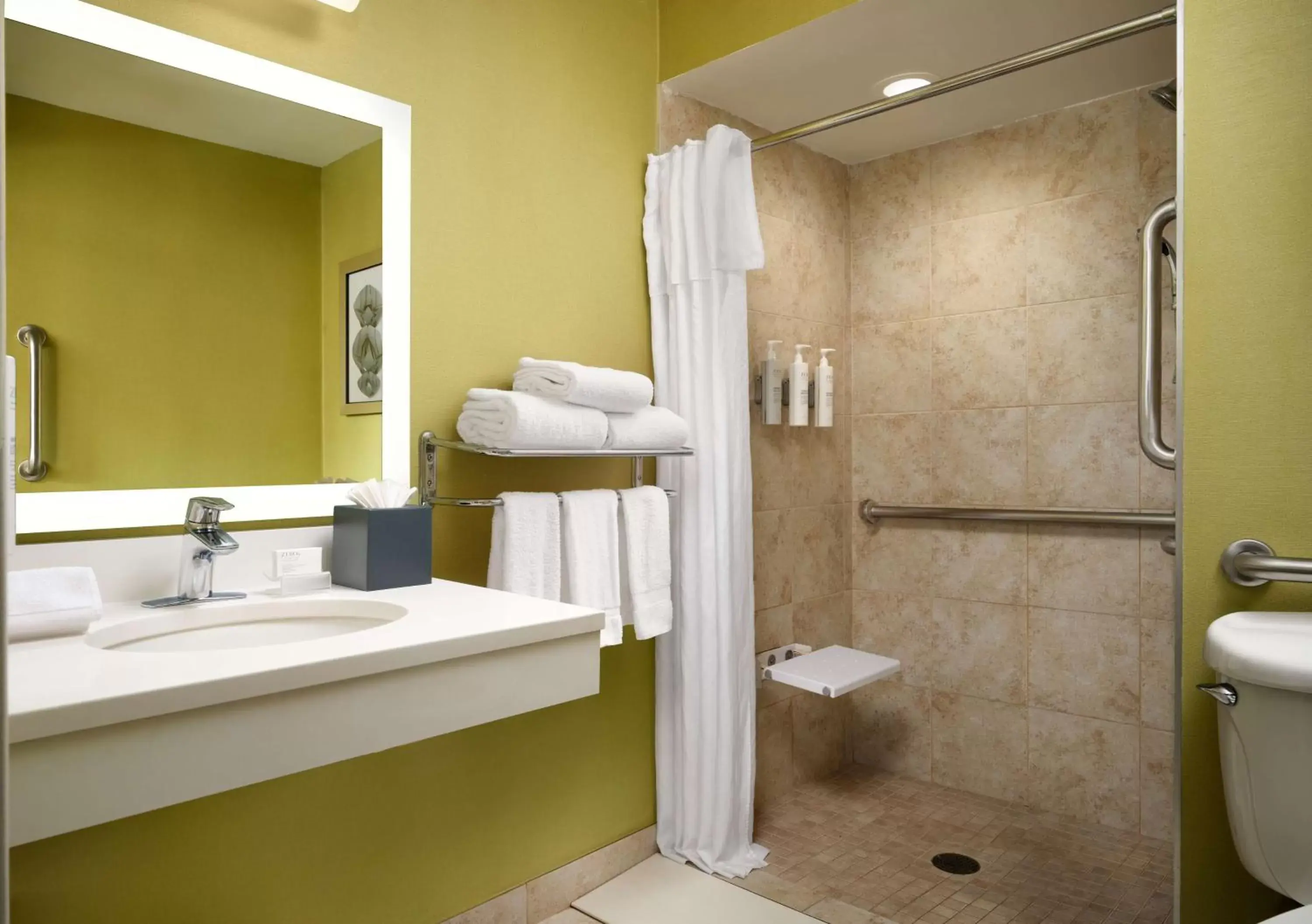 Bathroom in Homewood Suites by Hilton Chicago Downtown - Magnificent Mile