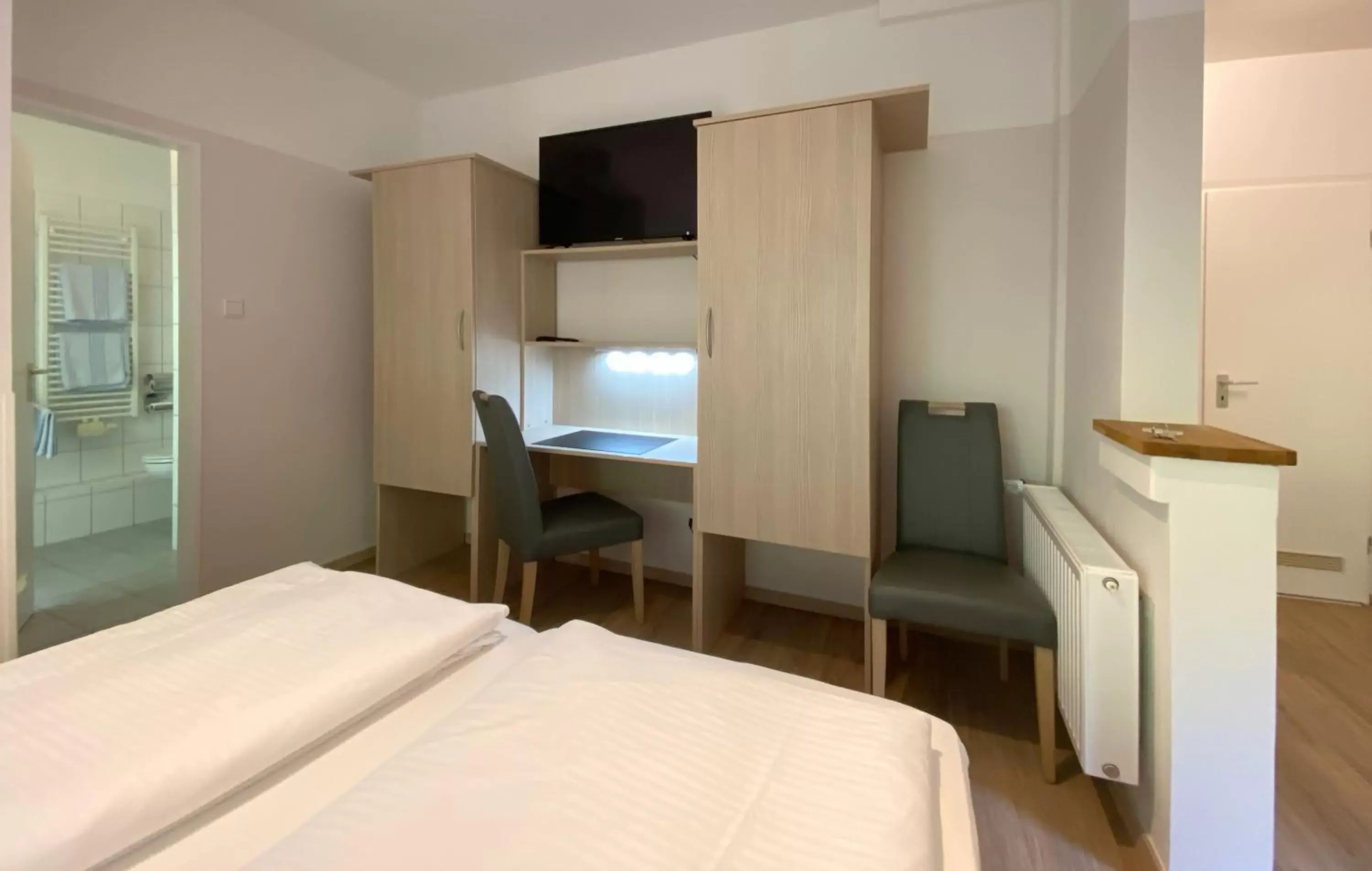 Bedroom, Bed in also-Hotel an der Hardt Bedroom, Bed in also-Hotel an der Hardt