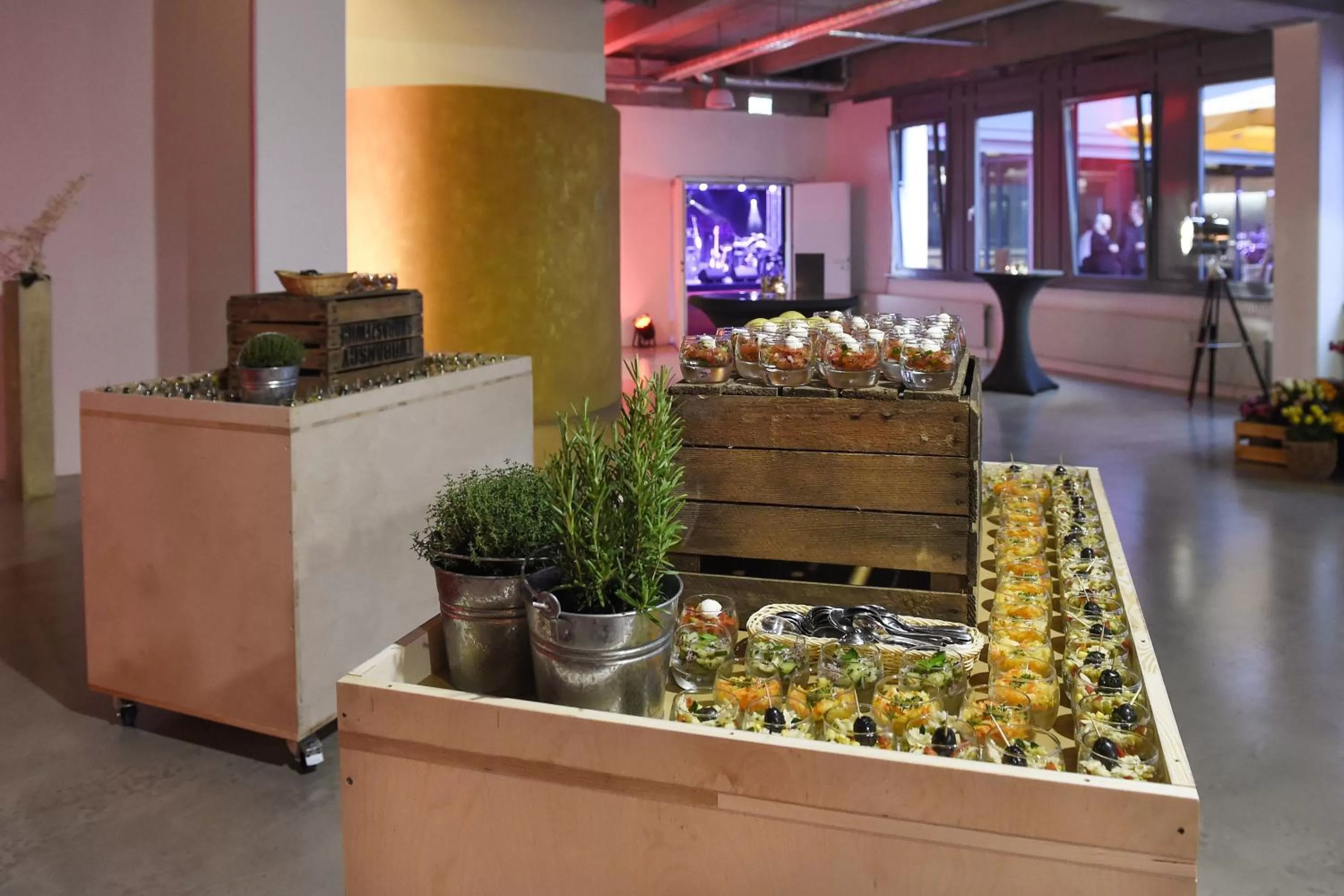 Food and drinks in Globana Airport Hotel