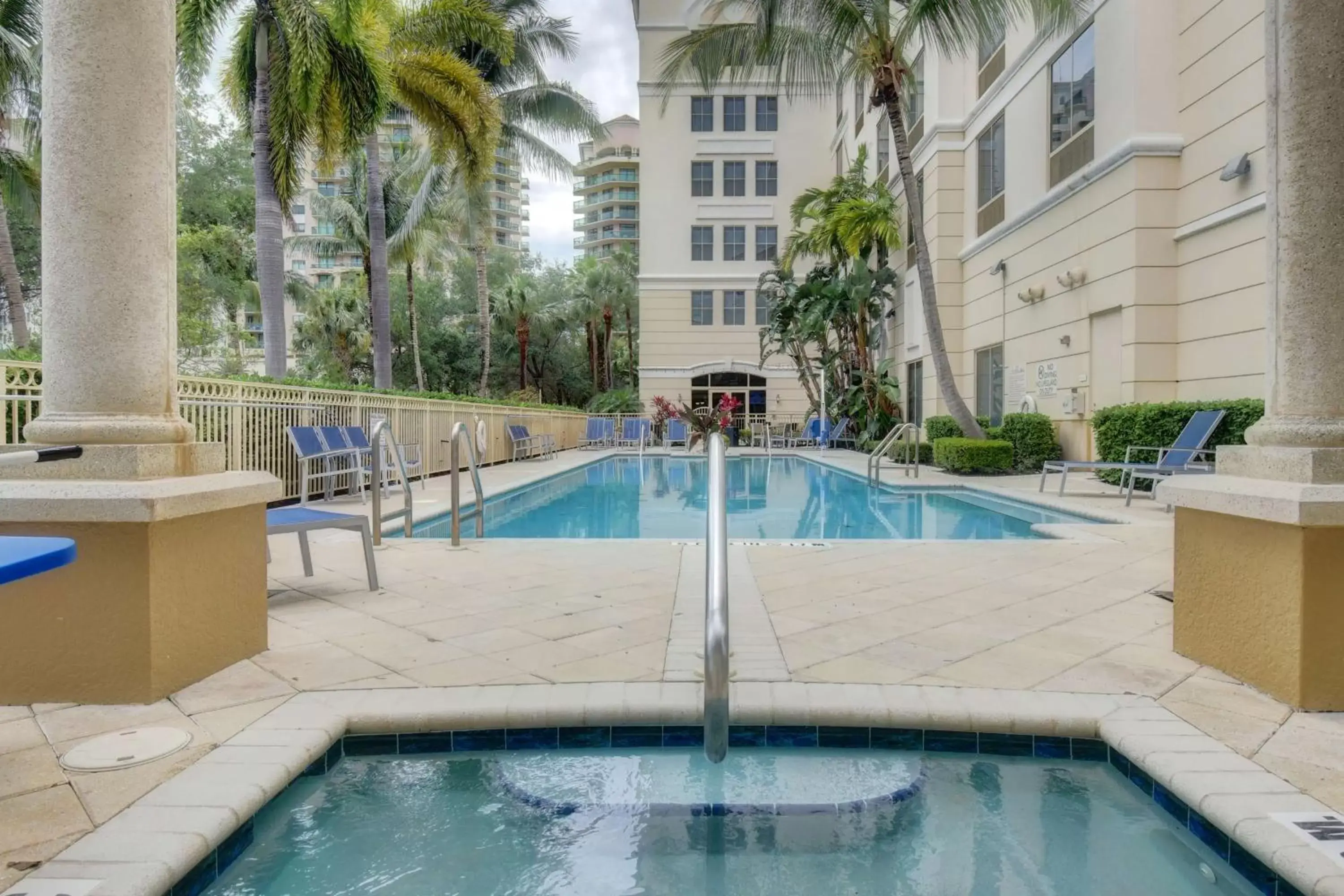 Pool view, Swimming Pool in Hilton Garden Inn Palm Beach Gardens