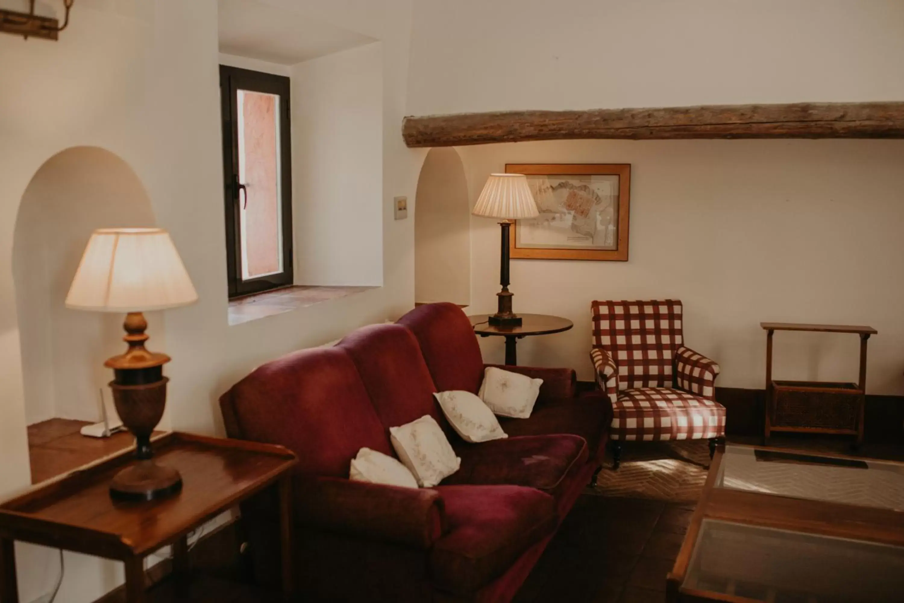 Seating Area in Hotel Posada de Valdezufre