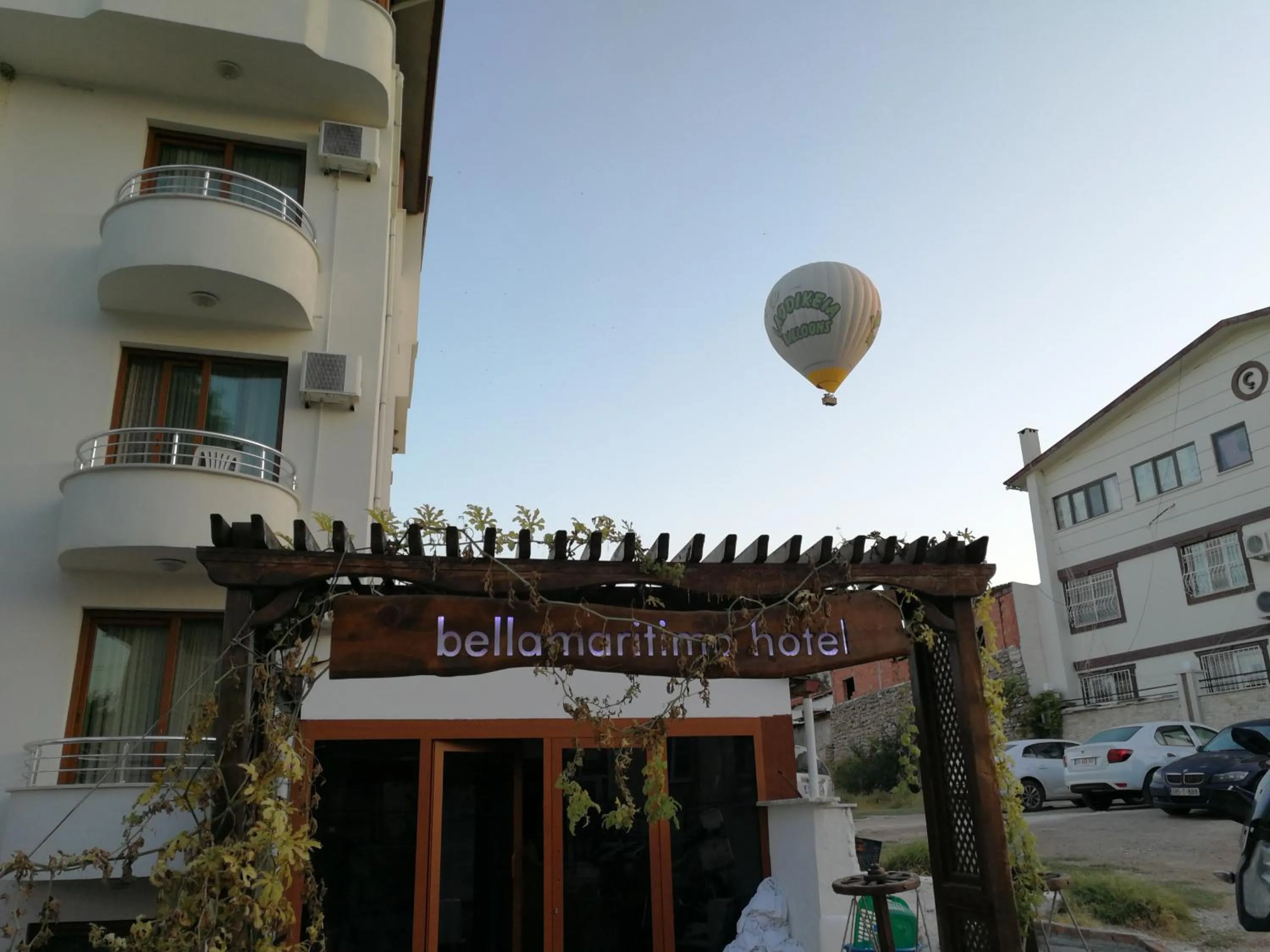 Facade/entrance in Bellamaritimo Hotel