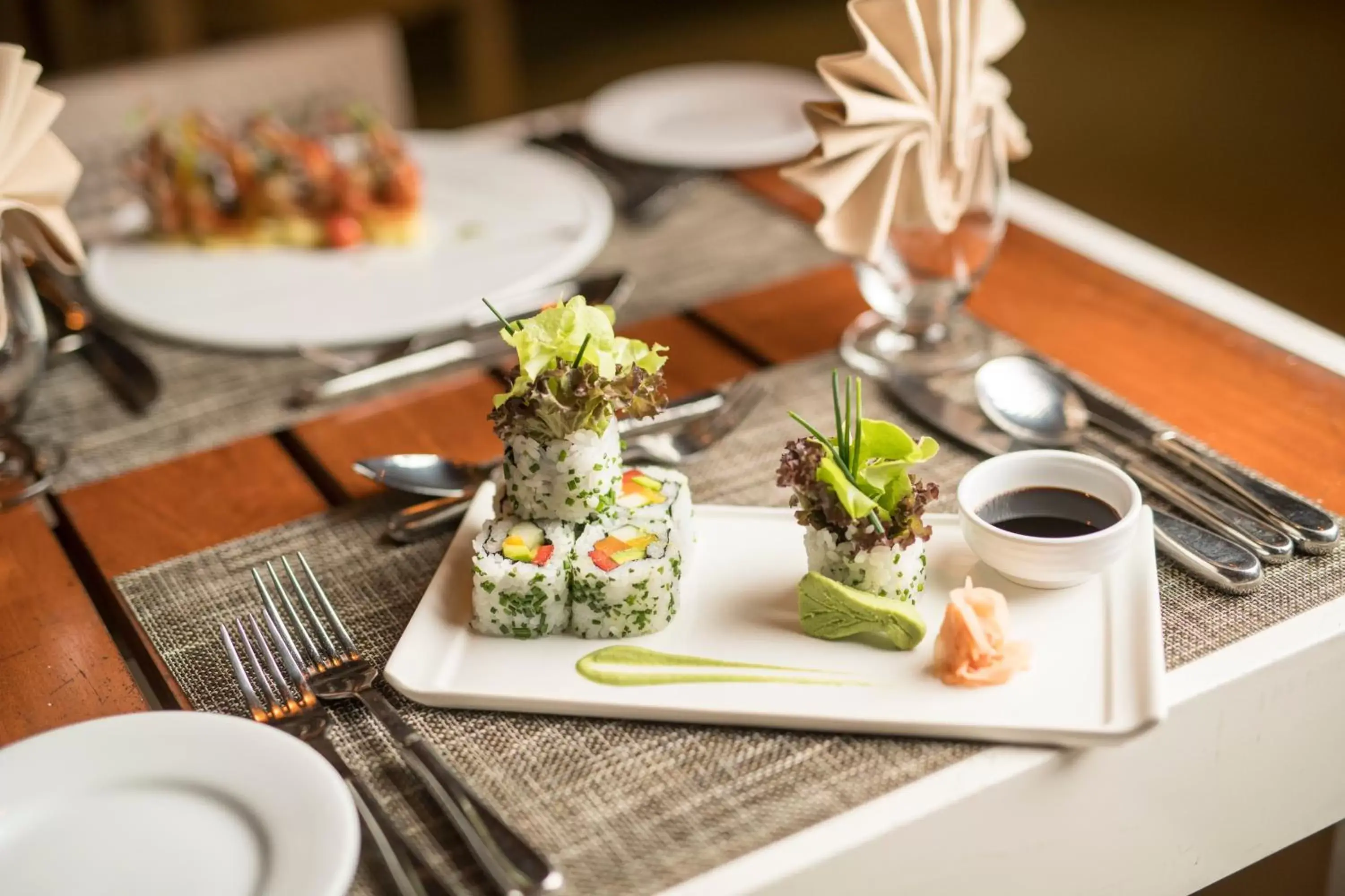 Food close-up in Pegasus Reef Hotel