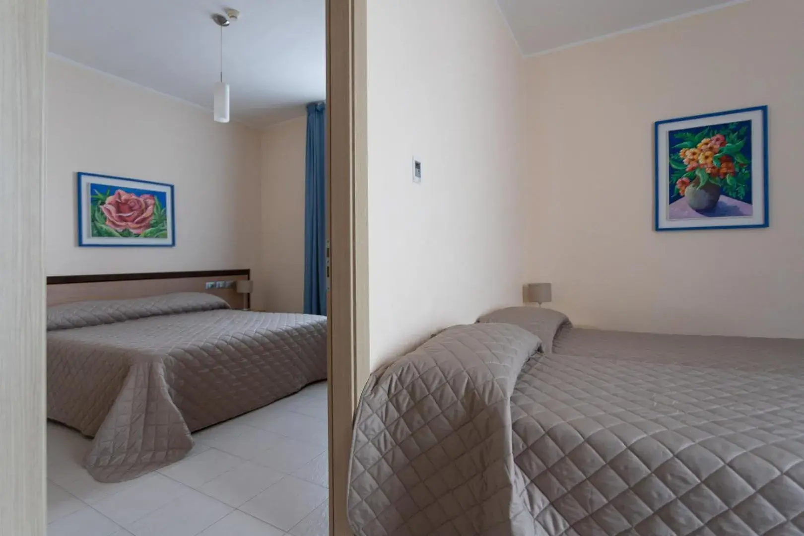 Quadruple Room with Terrace in Club Azzurro Hotel & Resort Quadruple Room with Terrace in Club Azzurro Hotel & Resort