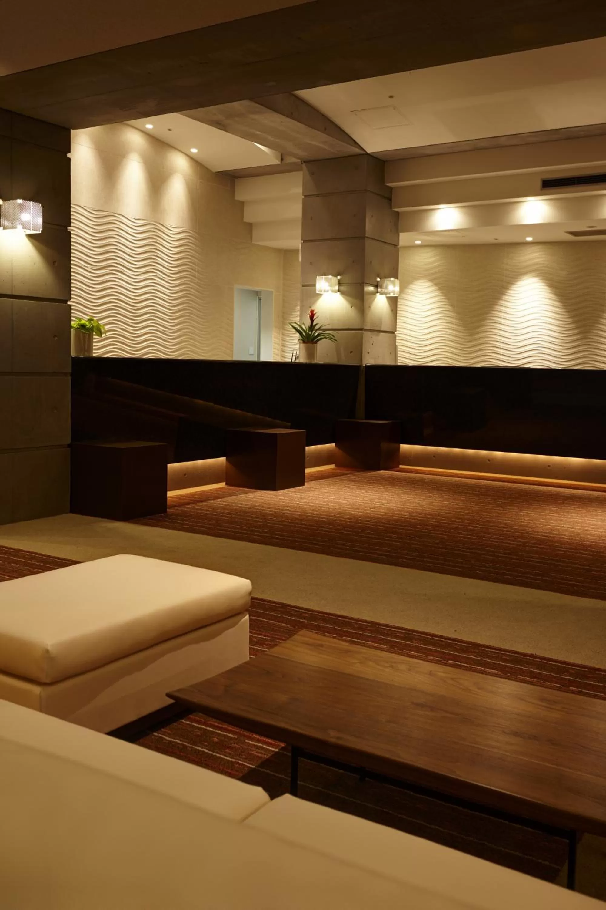 Lobby or reception in The Residential Suites Fukuoka