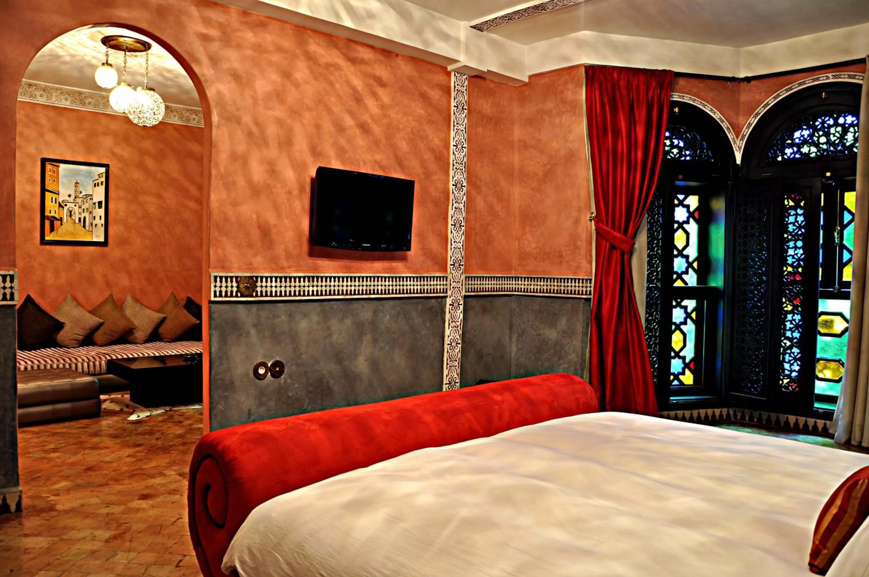 Photo of the whole room, Bed in Palais Ommeyad Suites & Spa