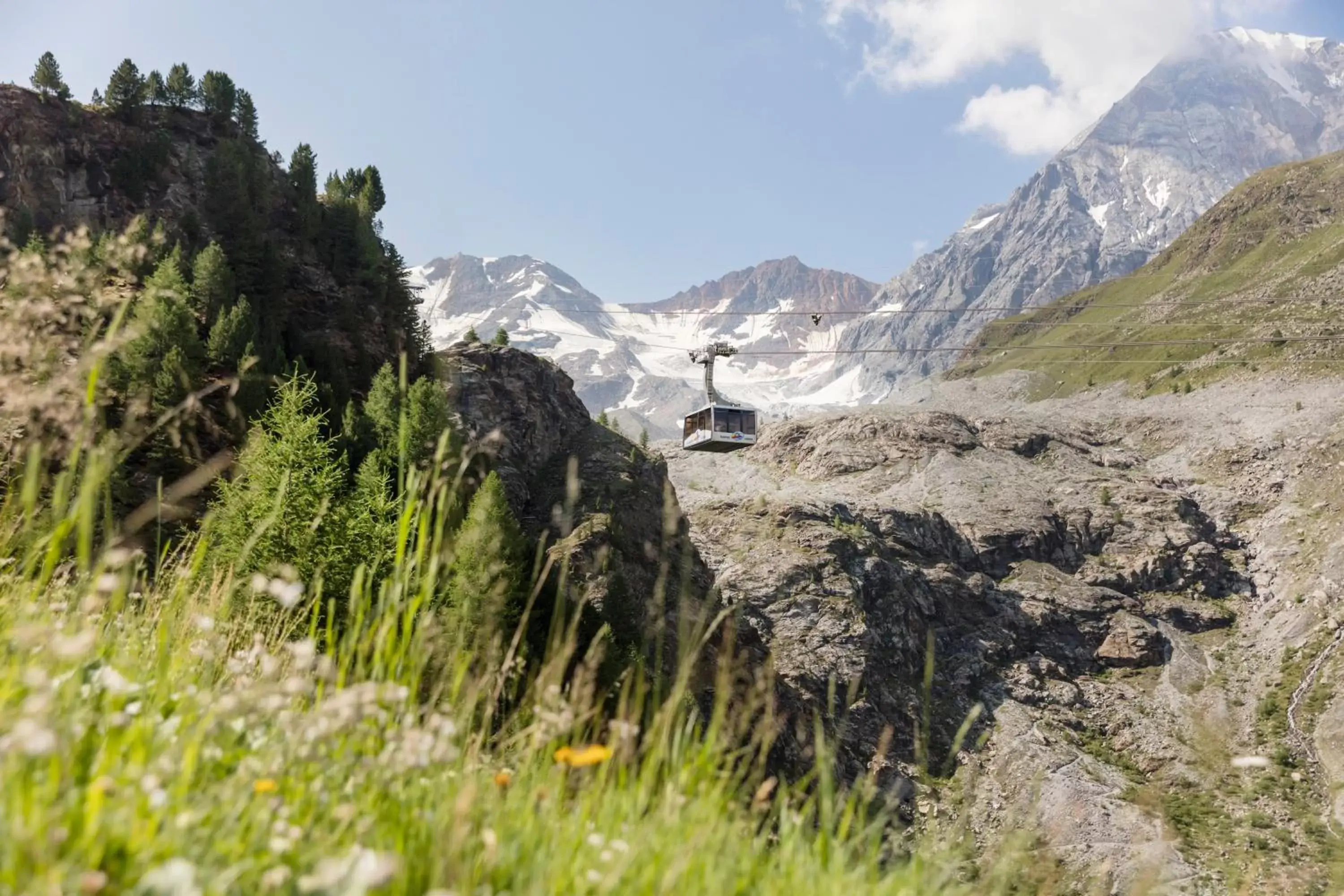 Natural Landscape in Pension Dangl - Glacier Rock