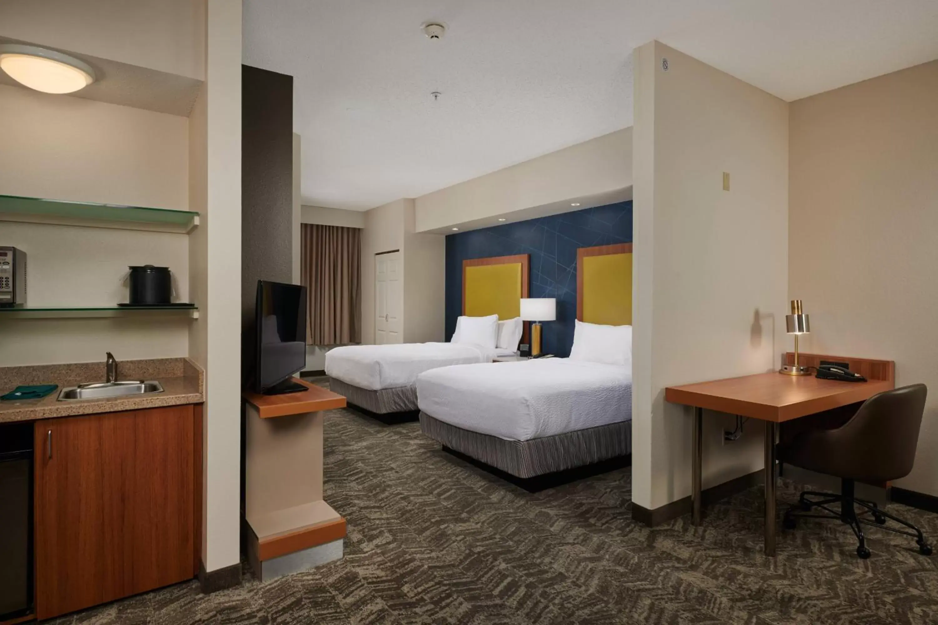 Bedroom, Bed in SpringHill Suites by Marriott Baton Rouge North / Airport