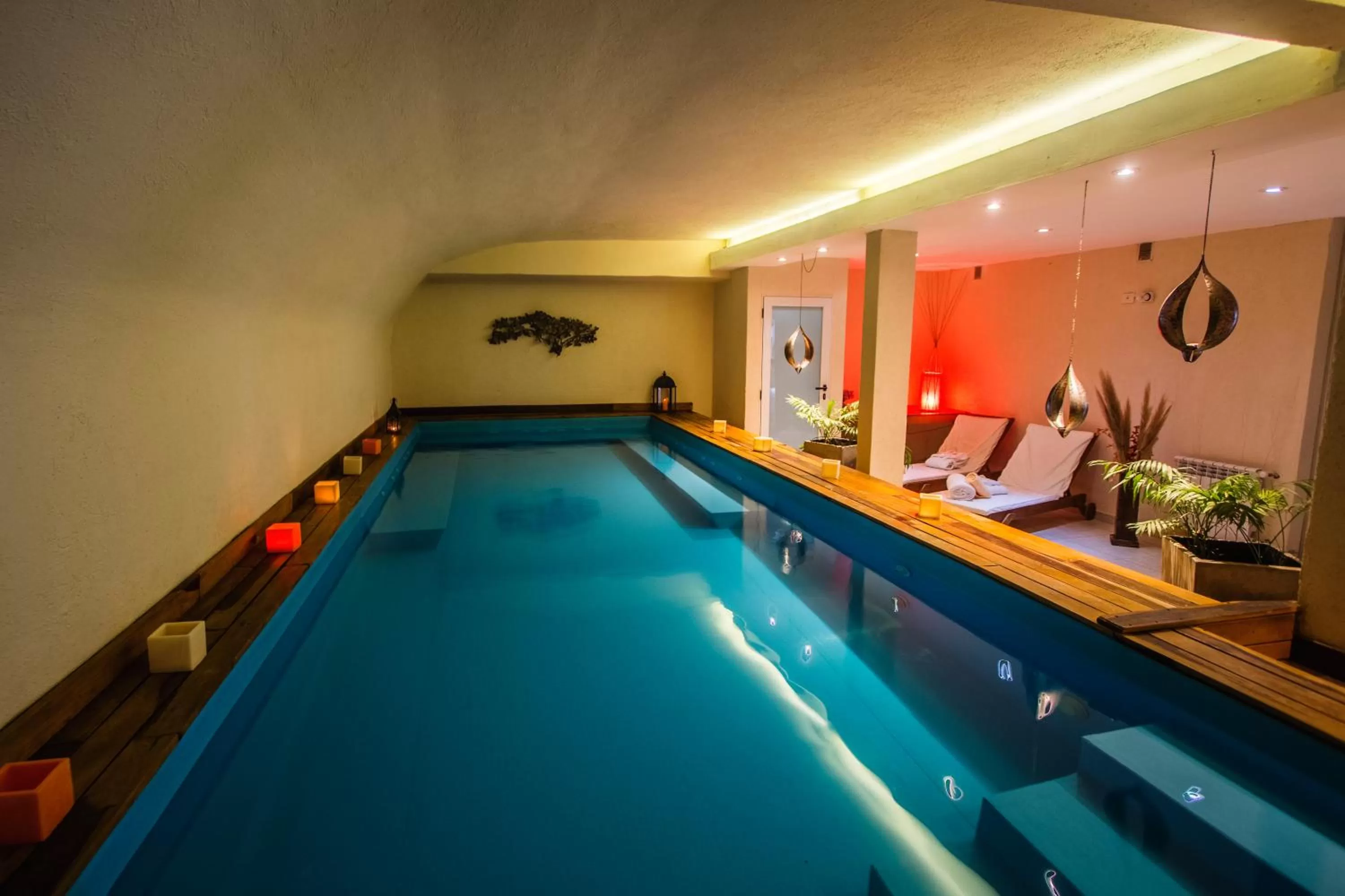 Swimming pool in BlackStone Apart Boutique Hotel