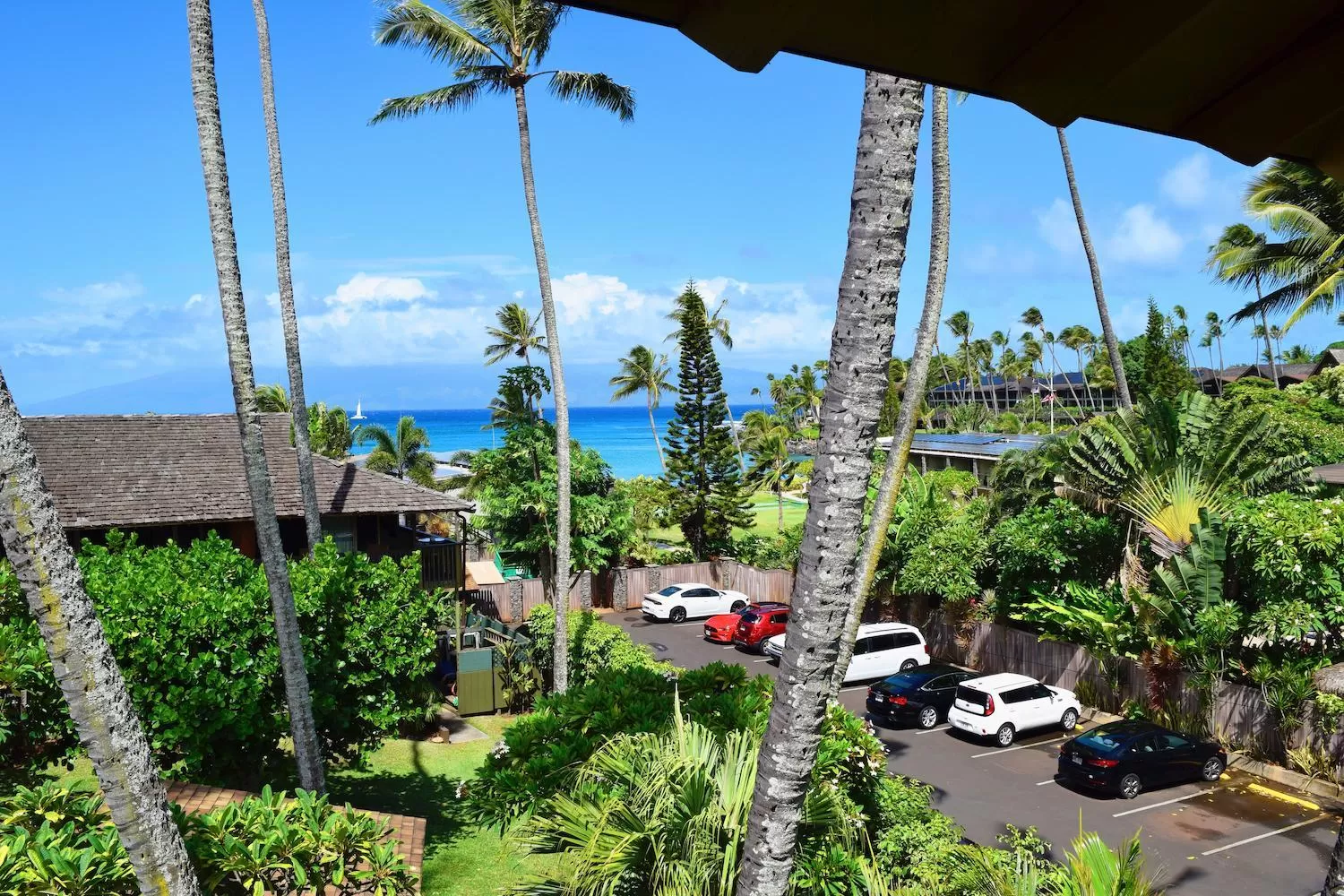 Patio in Napili Village Hotel