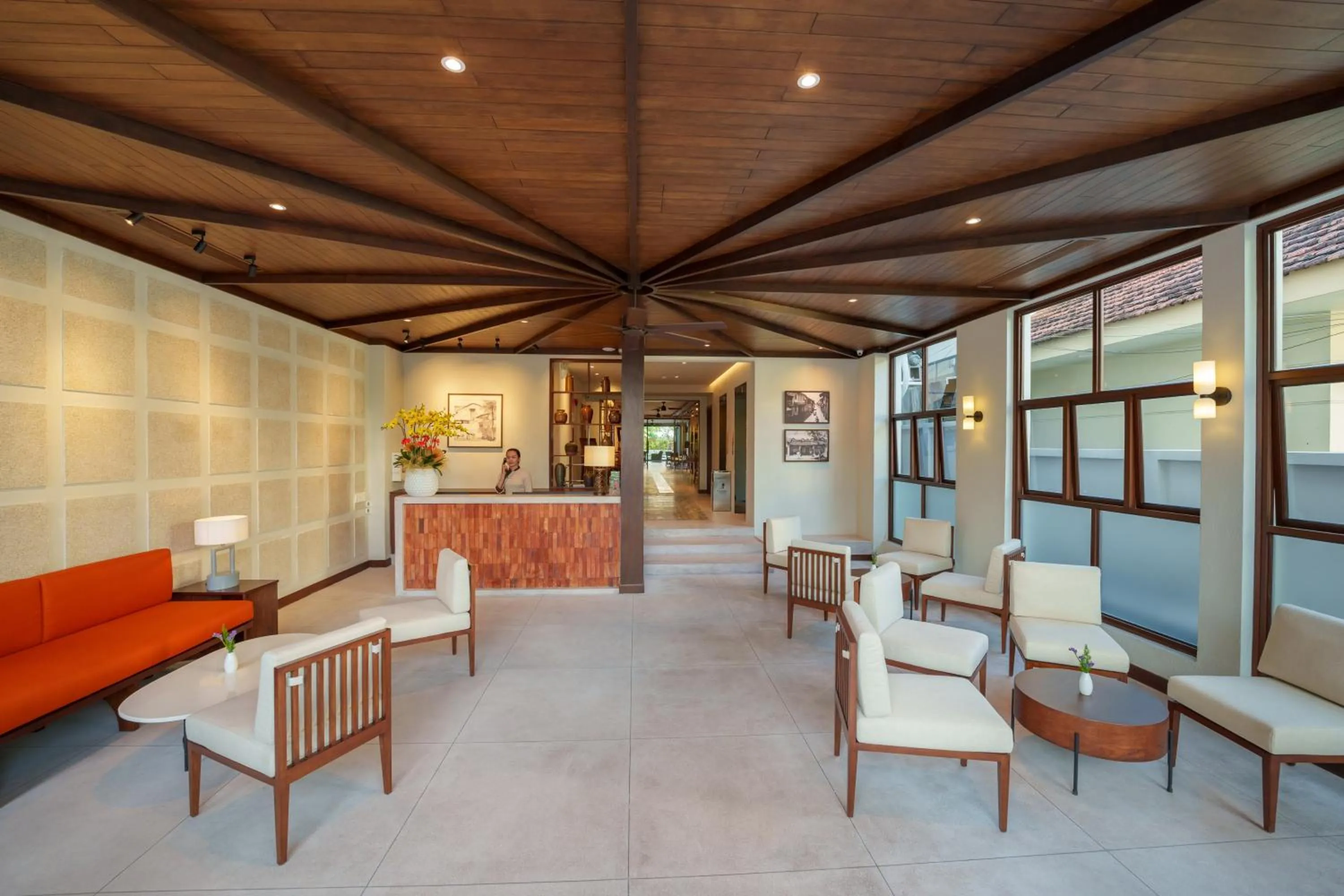 Lobby or reception in Cozy An Boutique Hotel Hoian