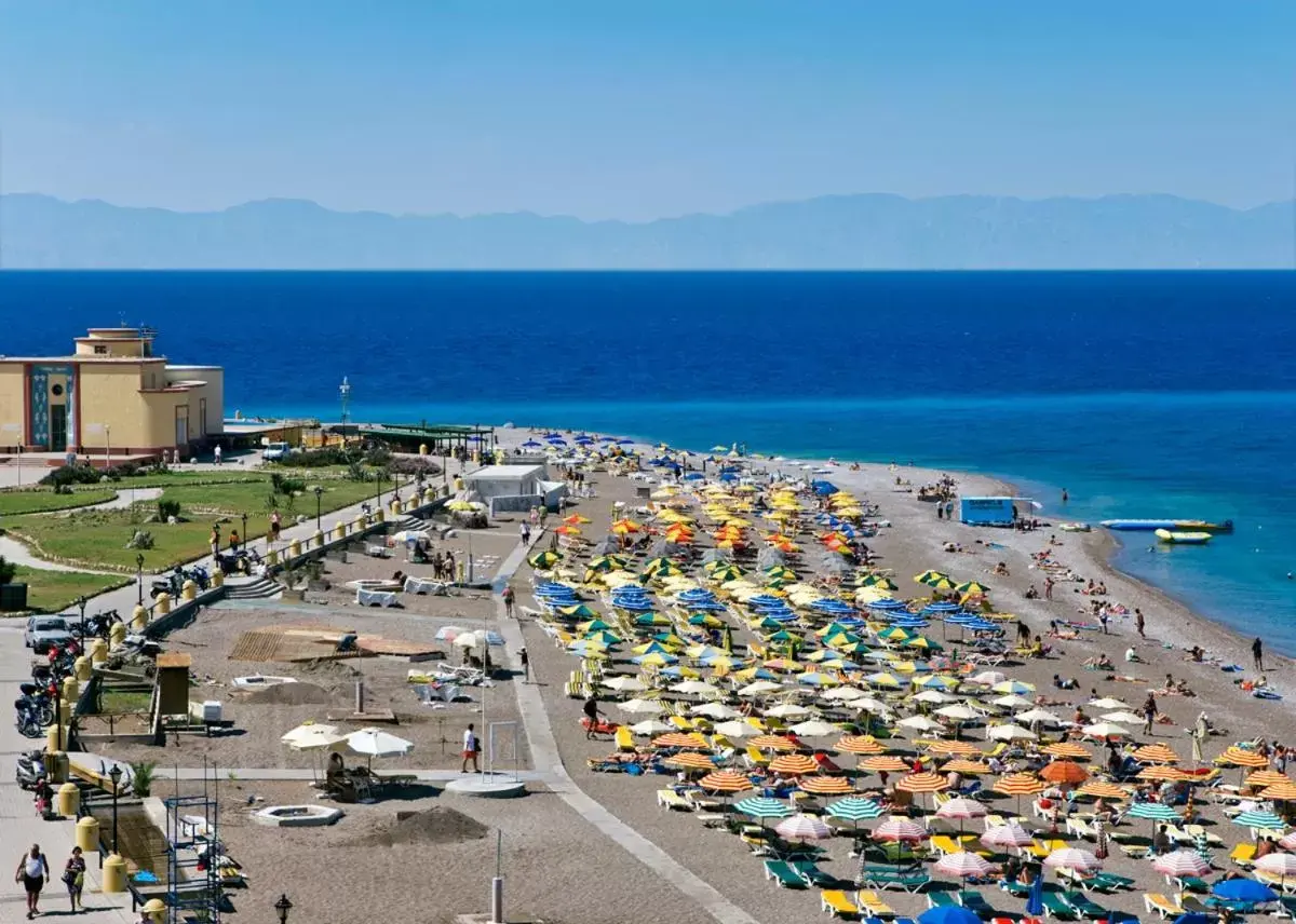 Beach in Mediterranean Hotel