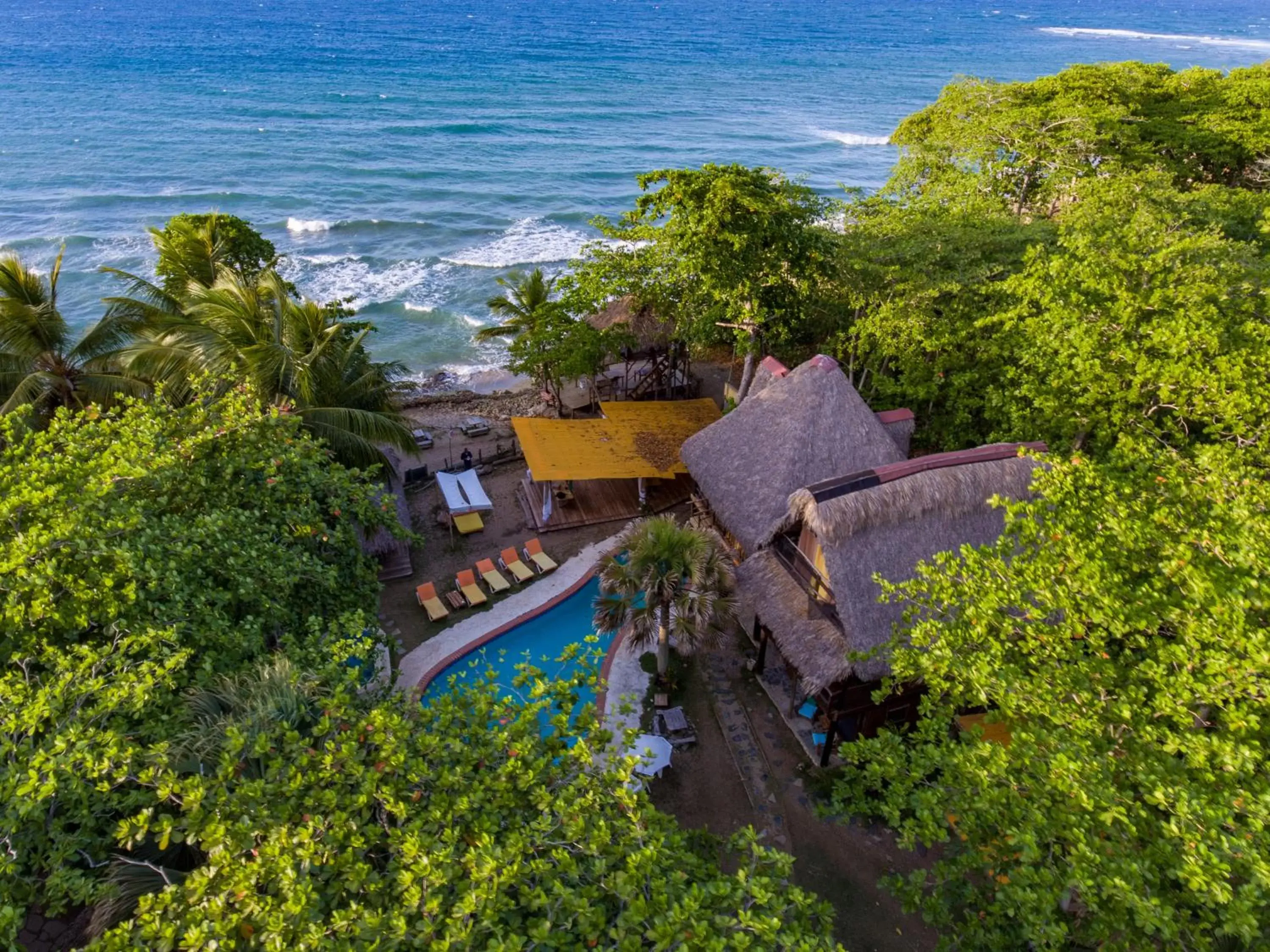 Bird's eye view, Bird's-eye View in Cabarete Maravilla Eco Lodge Boutique Beach Surf & Kite