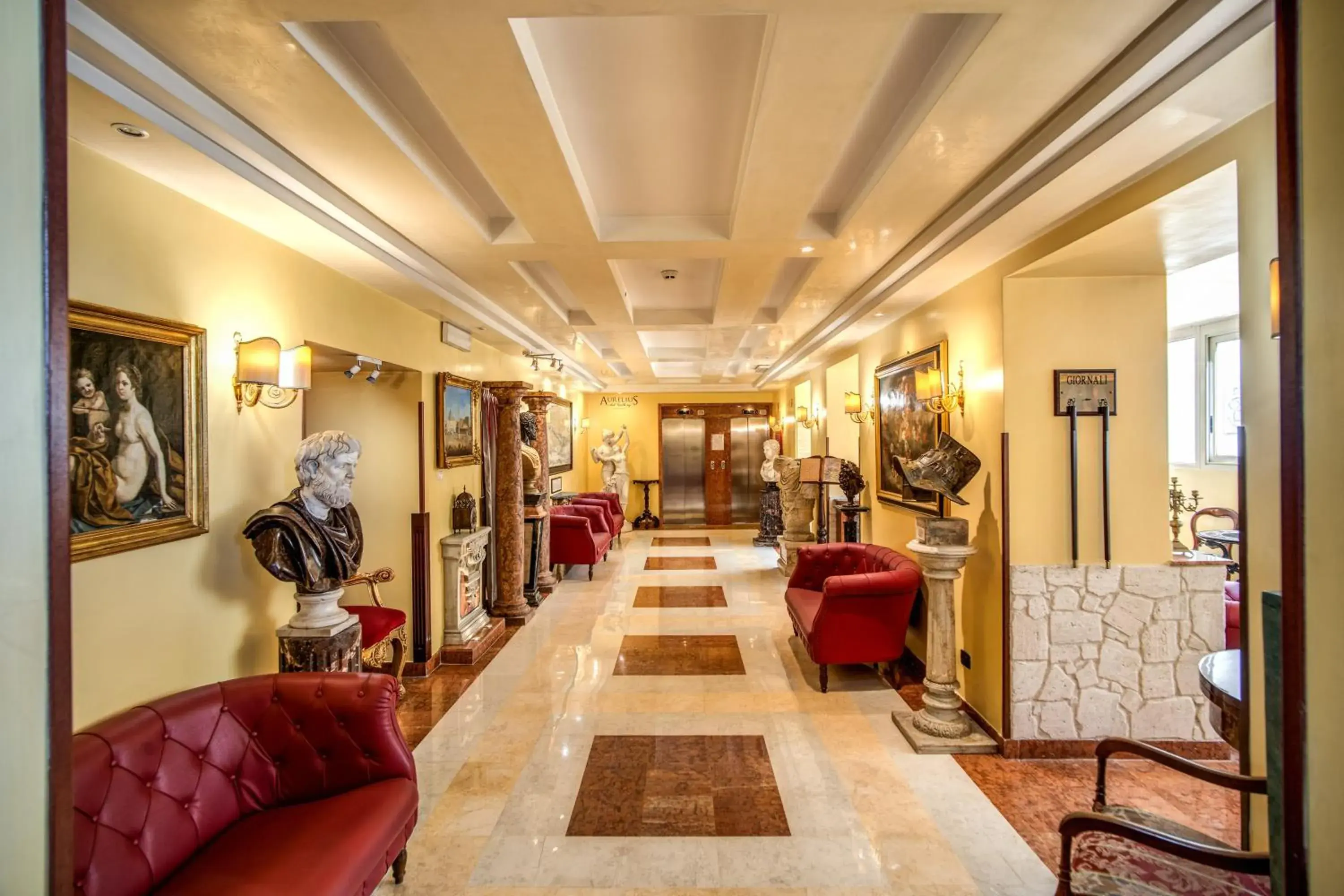 Lobby or reception, Lobby/Reception in Aurelius Art Gallery Hotel