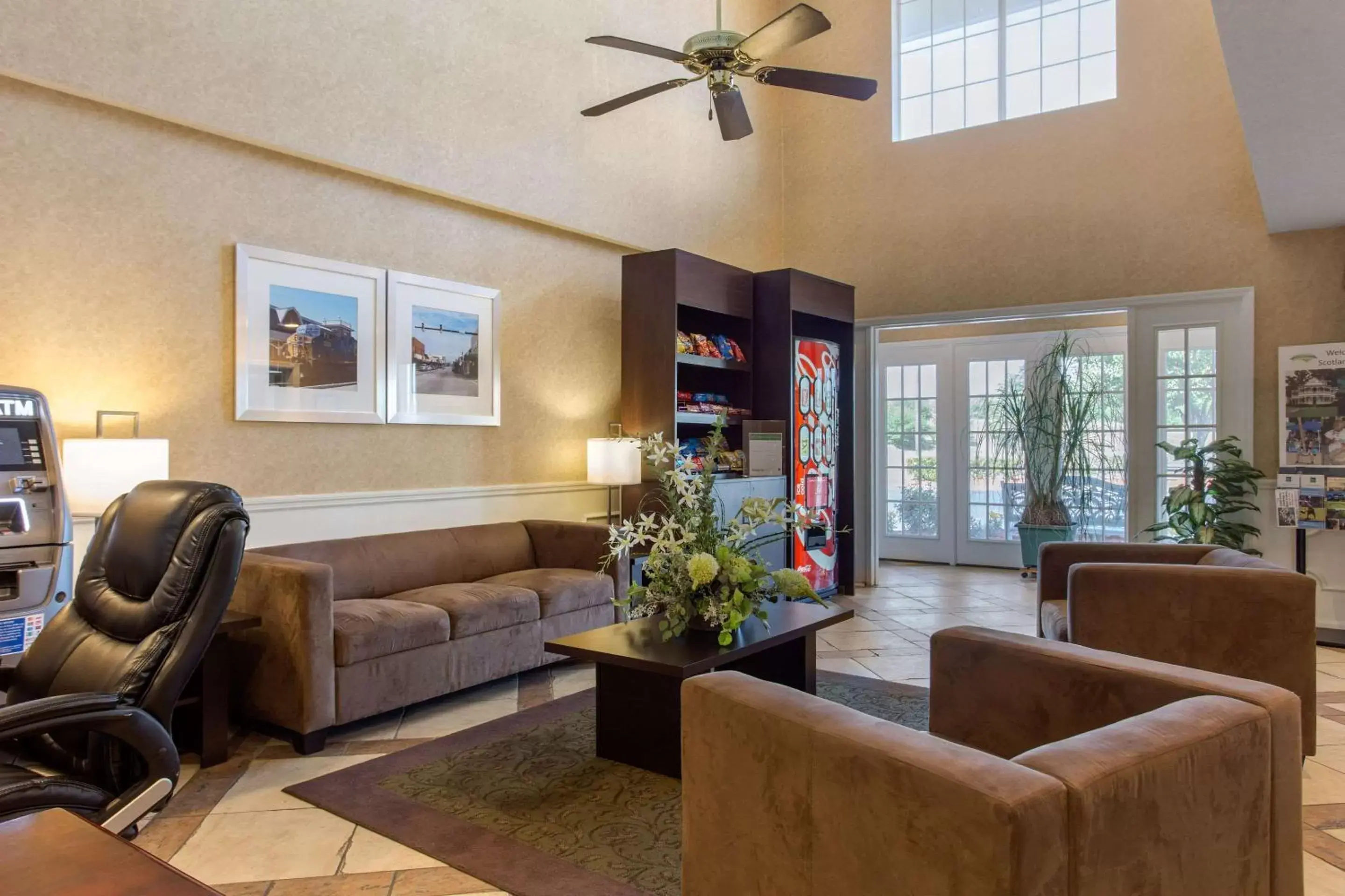 Lobby or reception, Seating Area in Quality Inn Laurinburg