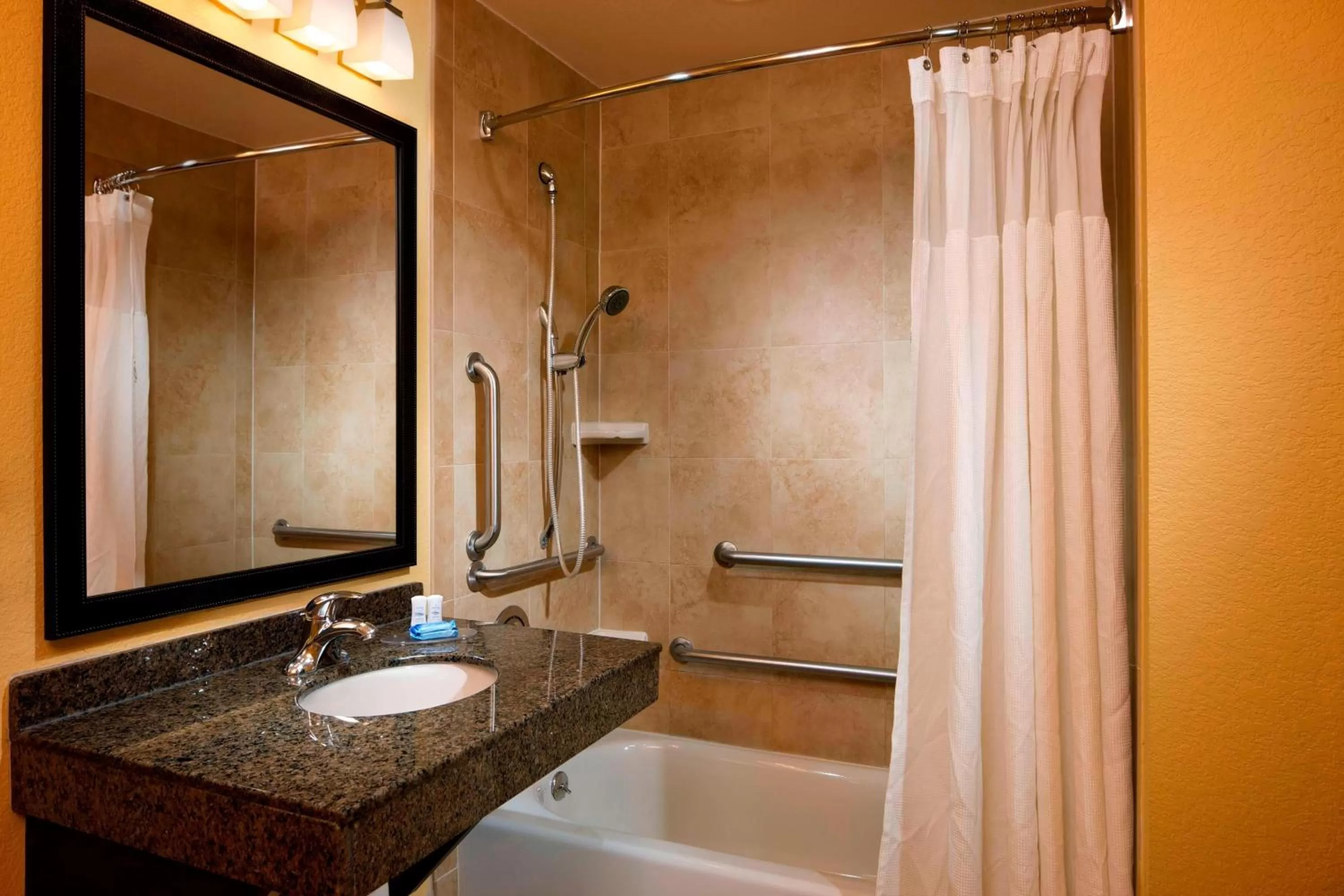 Bathroom in Fairfield Inn & Suites Houston Intercontinental Airport