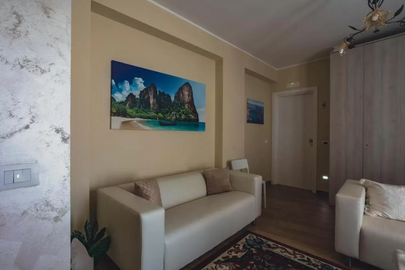 Living room, Seating Area in B&B Oasi Perla Del Mare di Calì Giovanni