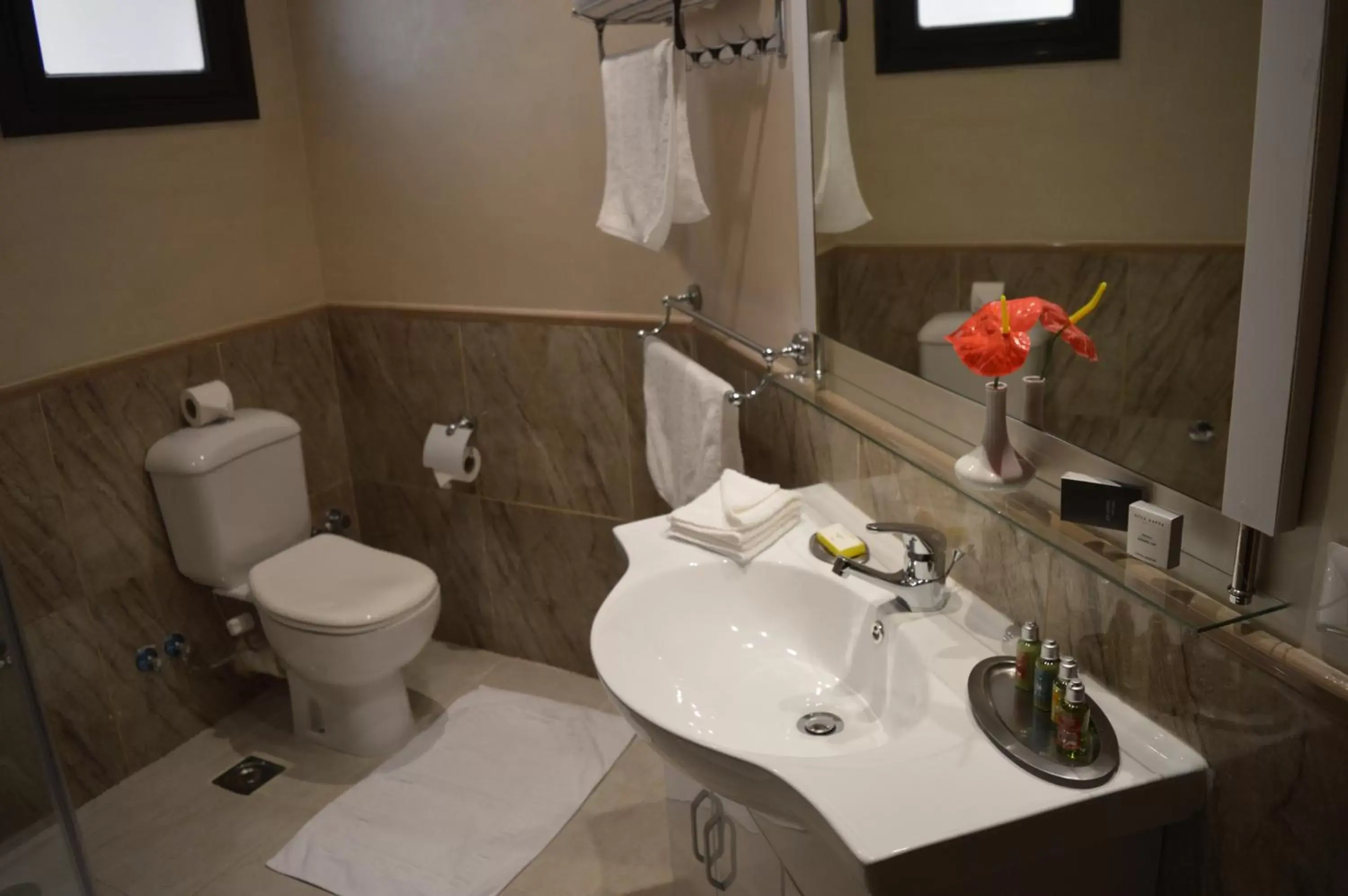 Toilet, Bathroom in Sky View Suites Hotel