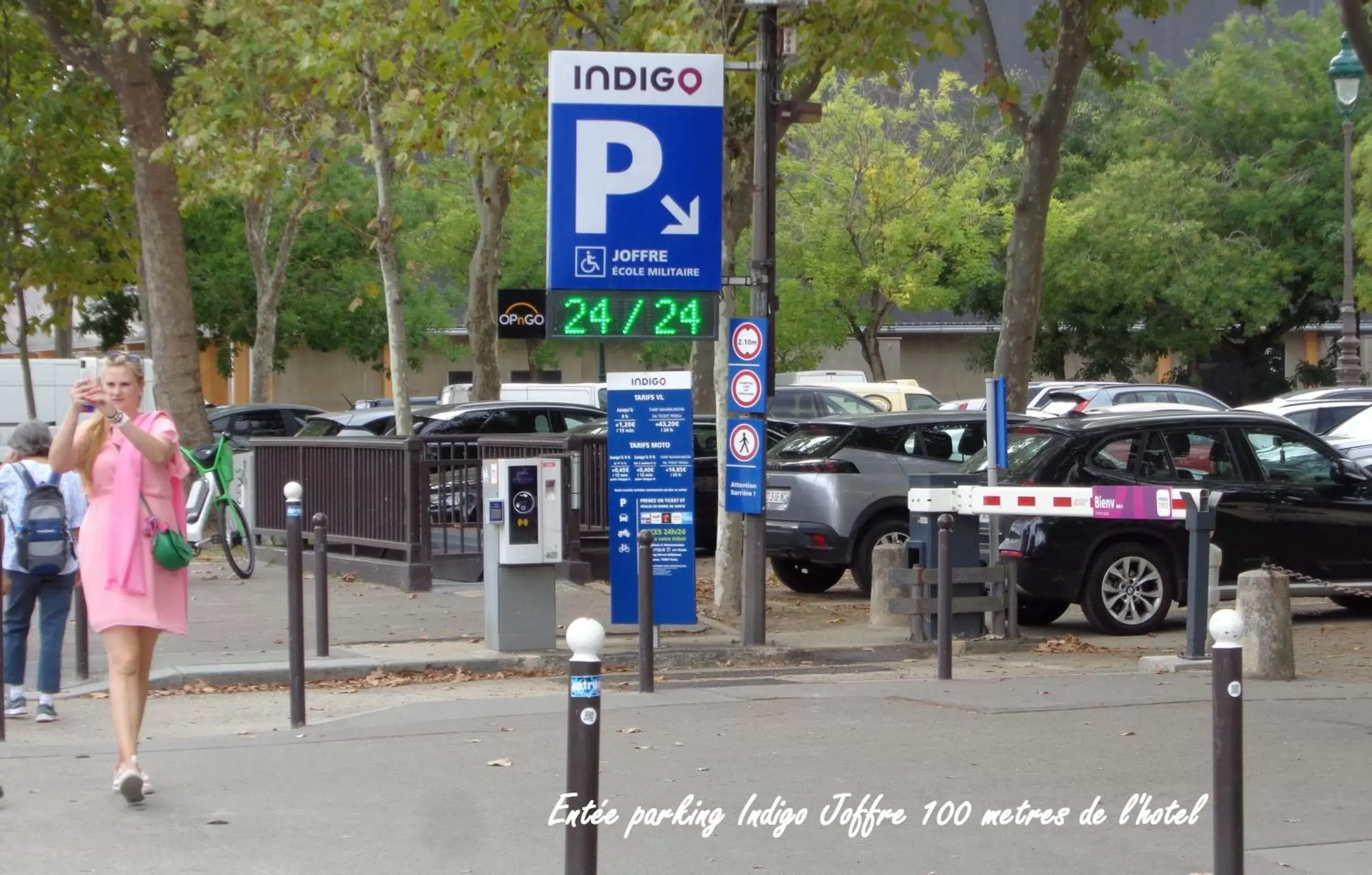 Parking in Hotel Royal Phare