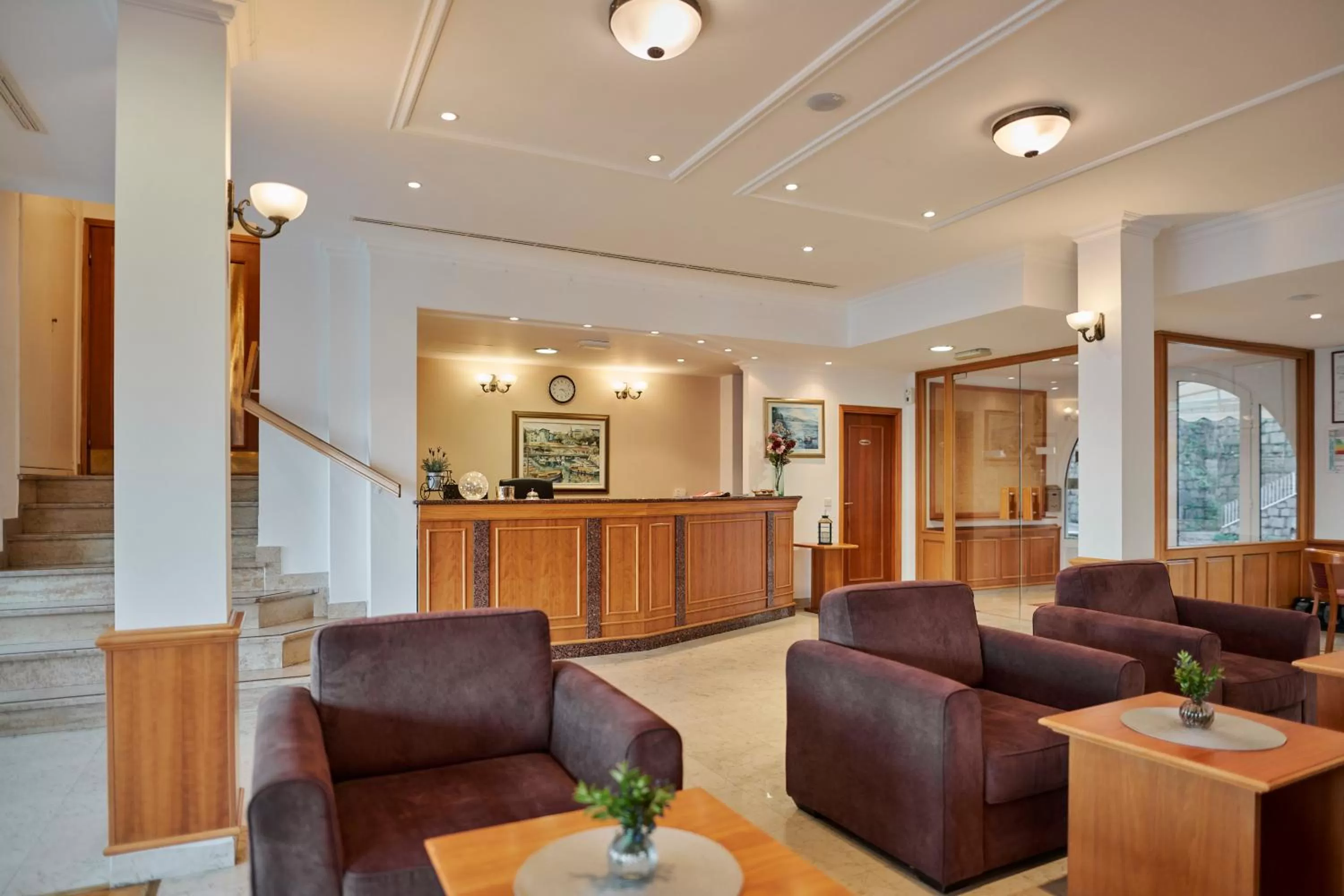 Lobby or reception in Hotel Lovran