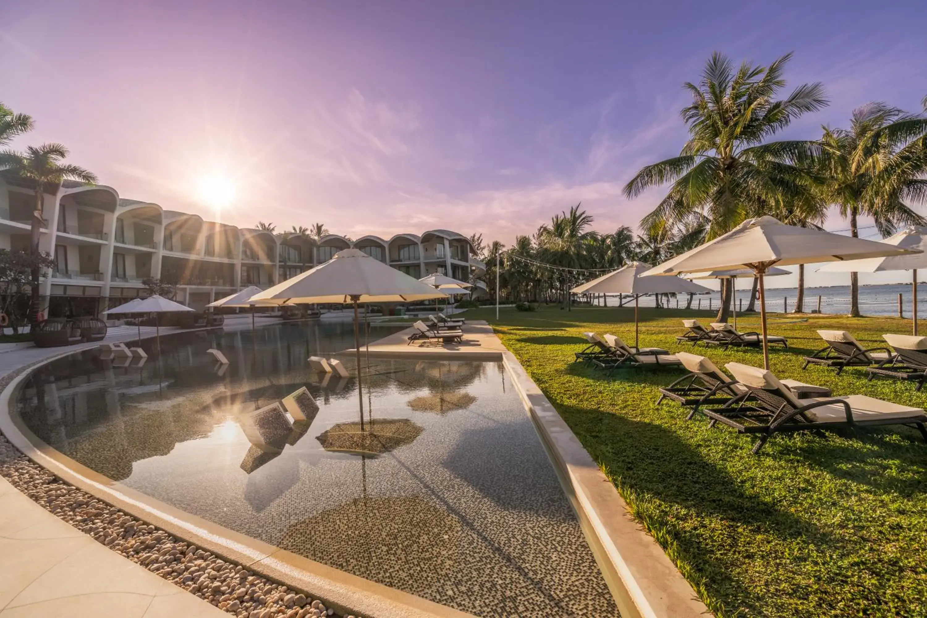 Natural landscape, Swimming Pool in The Shells Resort & Spa Phu Quoc