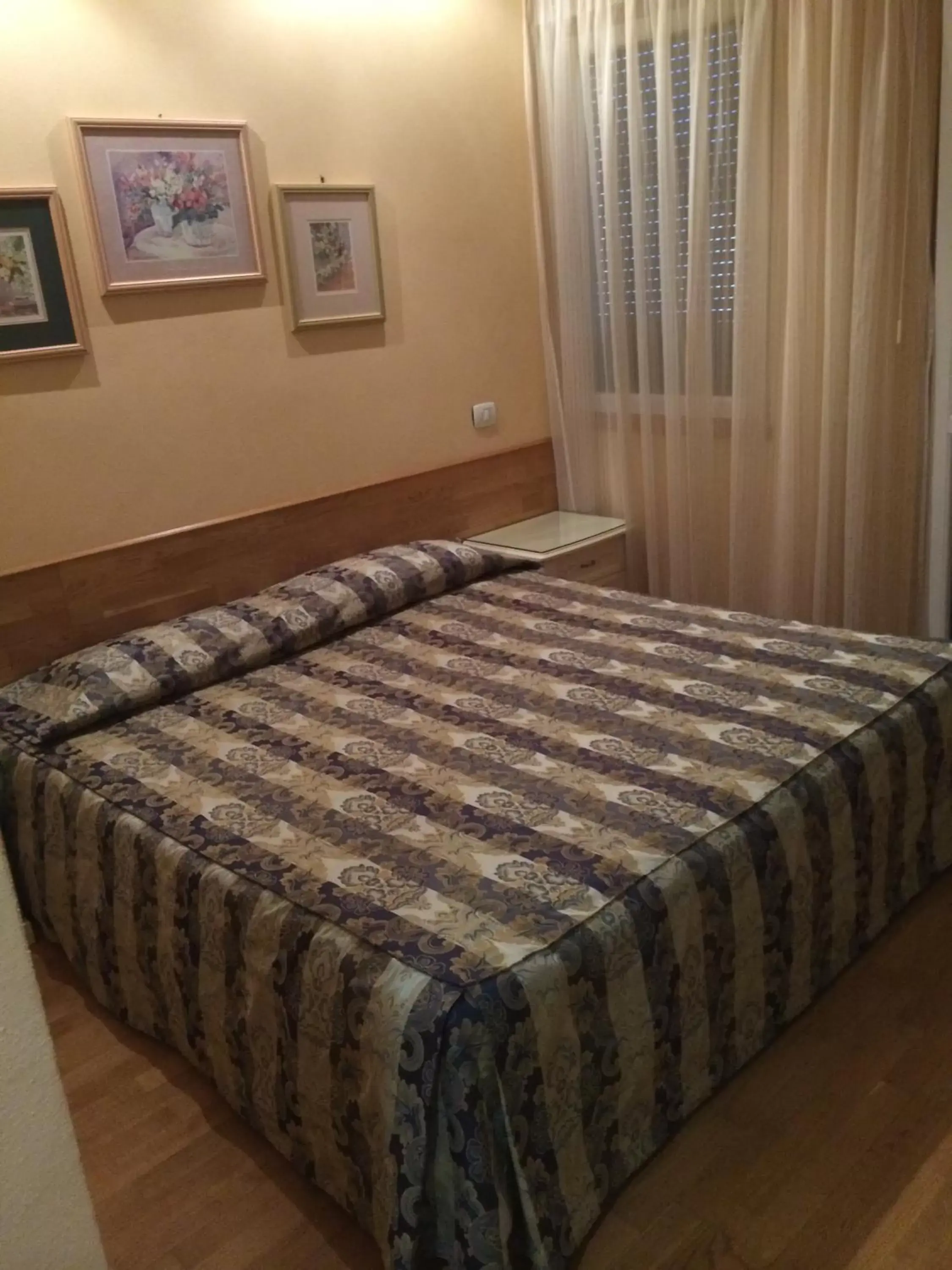 Bed in Hotel Concordia