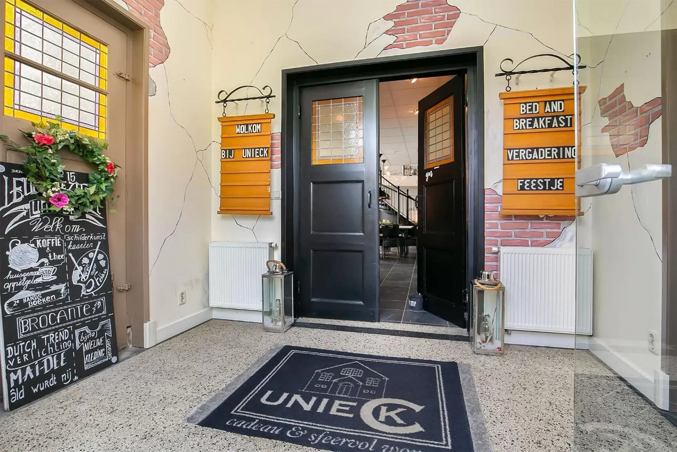 Facade/Entrance in B&B Unieck