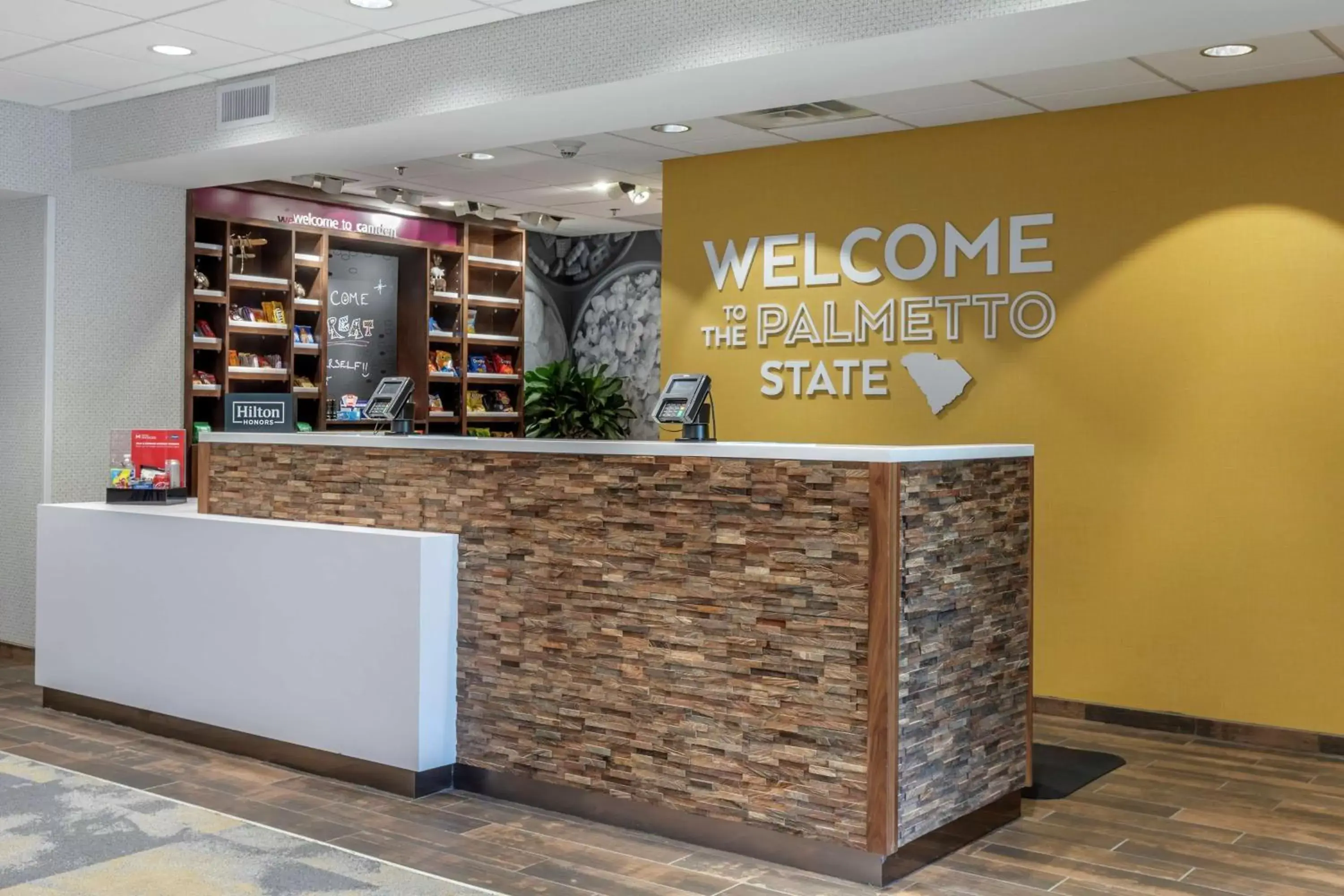 Lobby or reception in Hampton Inn Camden, SC Lobby or reception in Hampton Inn Camden, SC