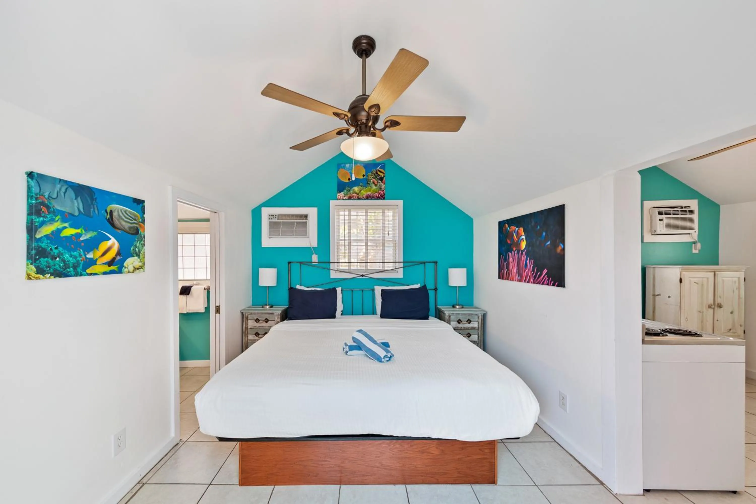 Bed in Wicker Guesthouse