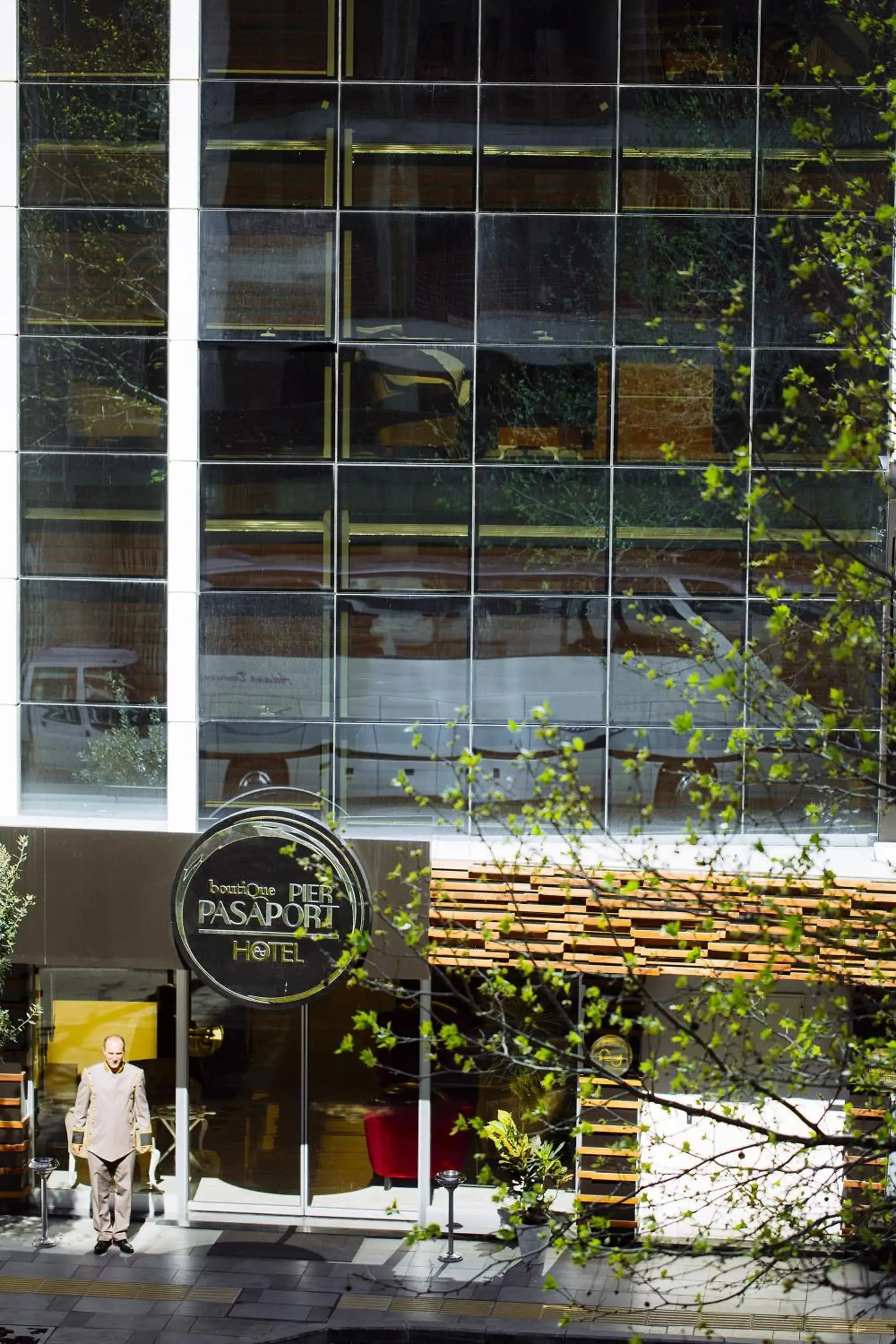 Facade/entrance, Property Building in Pasaport Pier Hotel