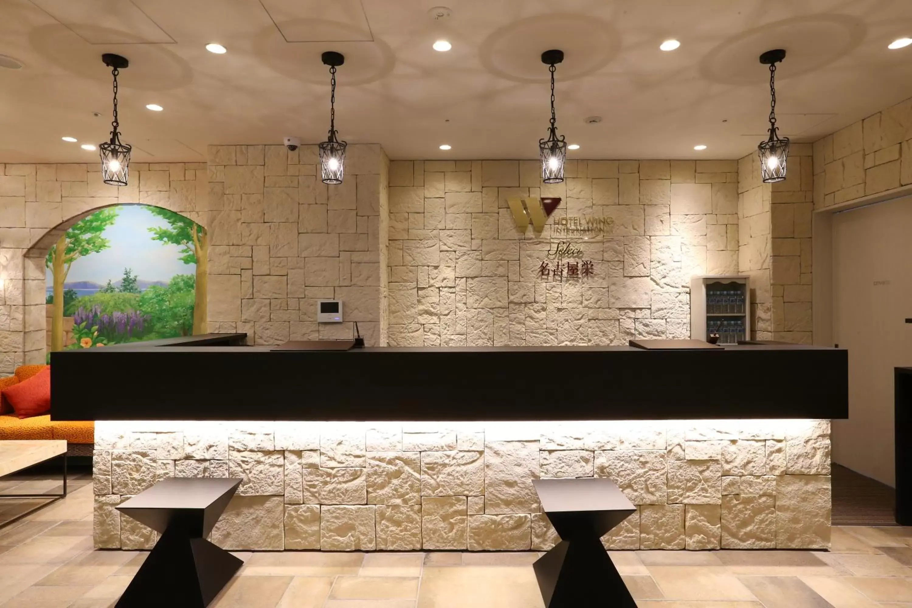 Lobby or reception in Hotel Wing International Select Nagoya Sakae
