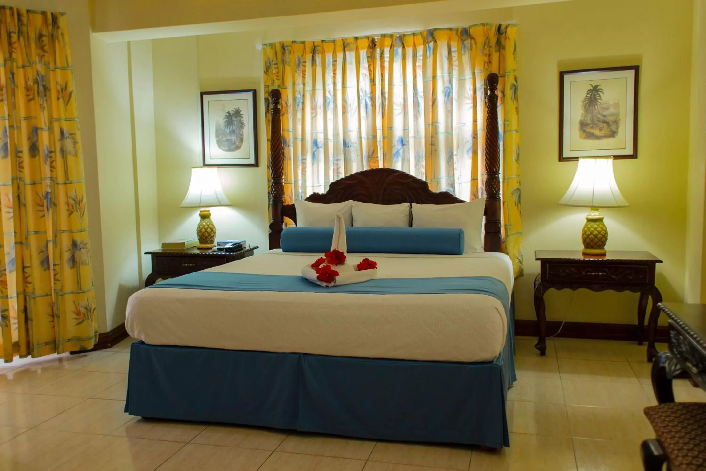 Bed in SeaGarden Beach Resort - All Inclusive