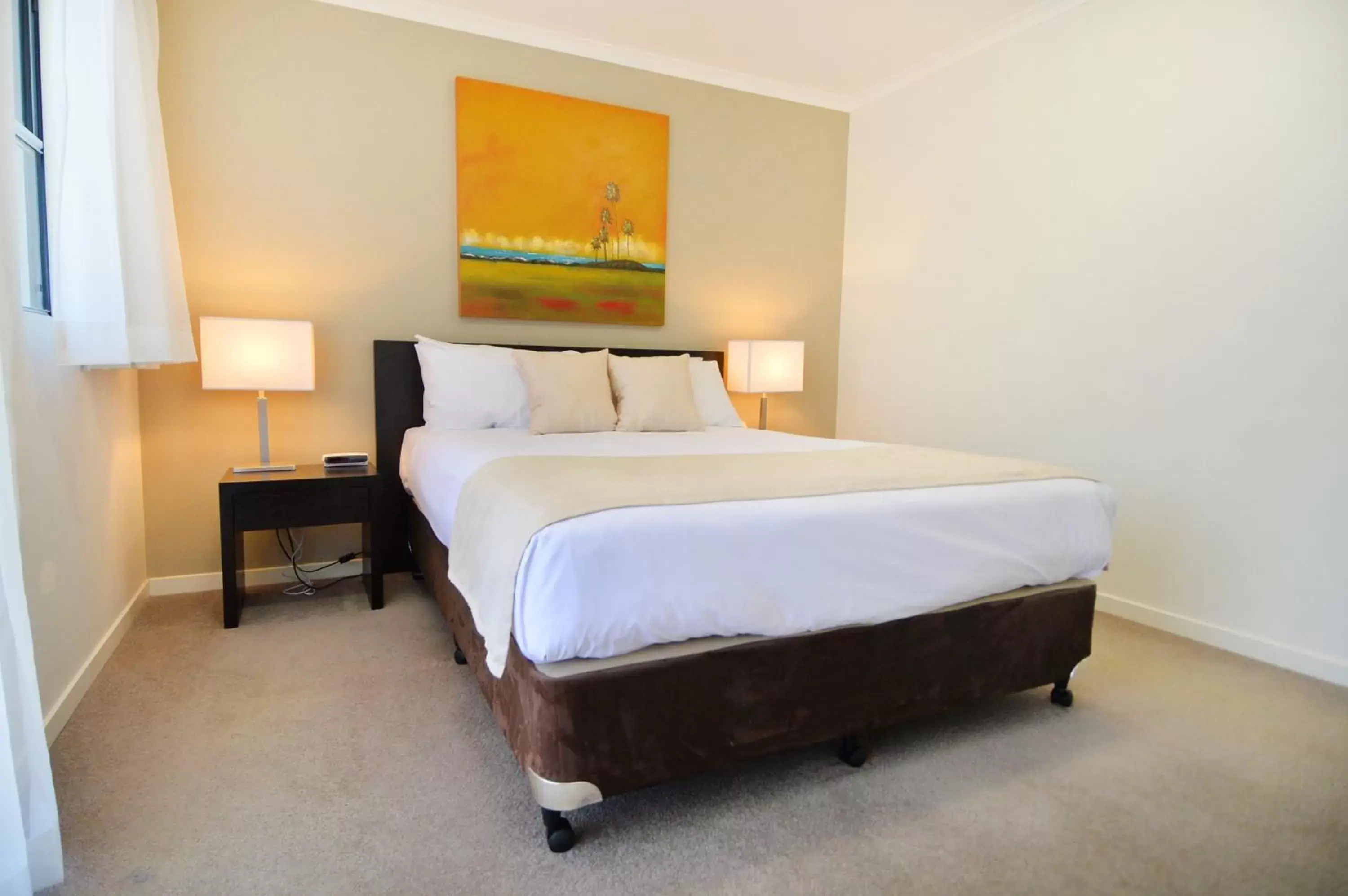 Bedroom, Bed in Gladstone City Central Apartment Hotel Official Bedroom, Bed in Gladstone City Central Apartment Hotel Official