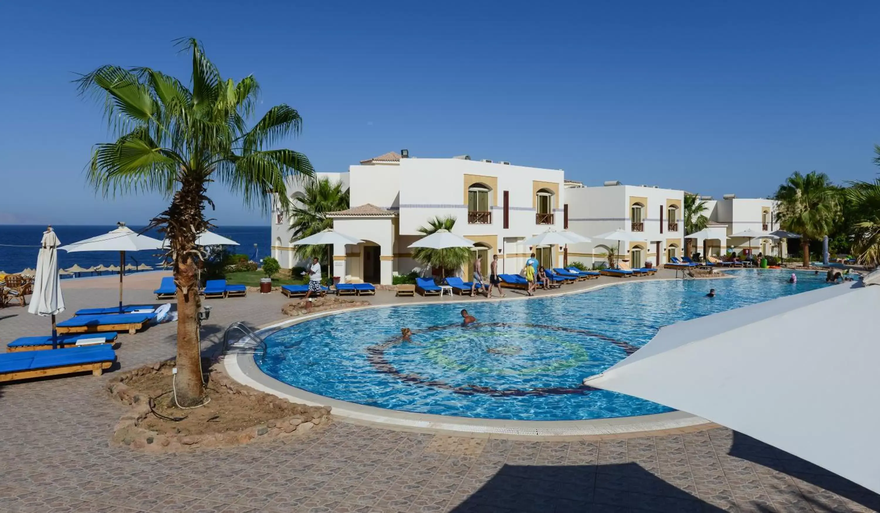 Swimming pool in Amphoras Blu - Ultra All Inclusive Swimming pool in Amphoras Blu - Ultra All Inclusive