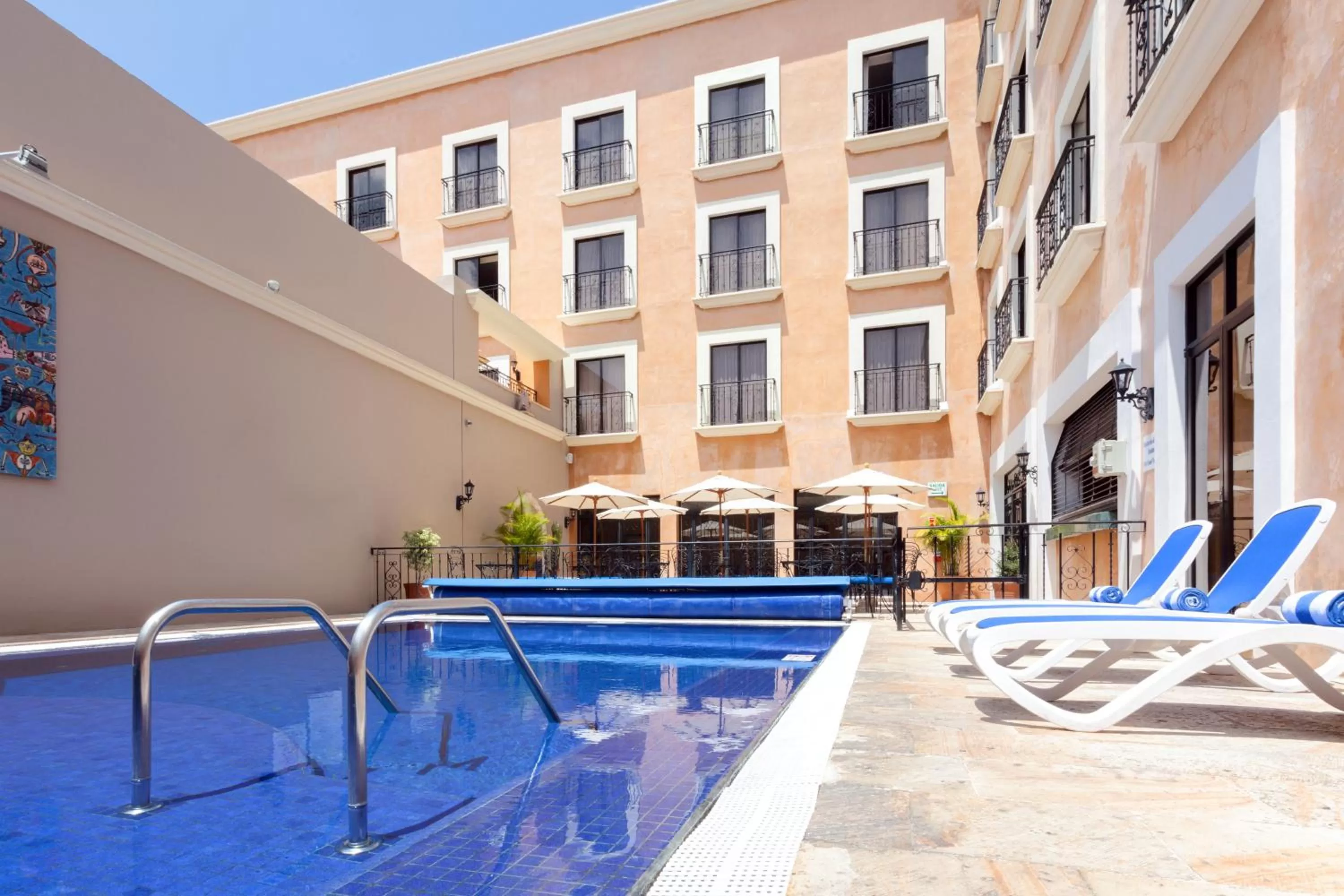 Swimming pool in Holiday Inn Express Oaxaca - Centro Historico by IHG