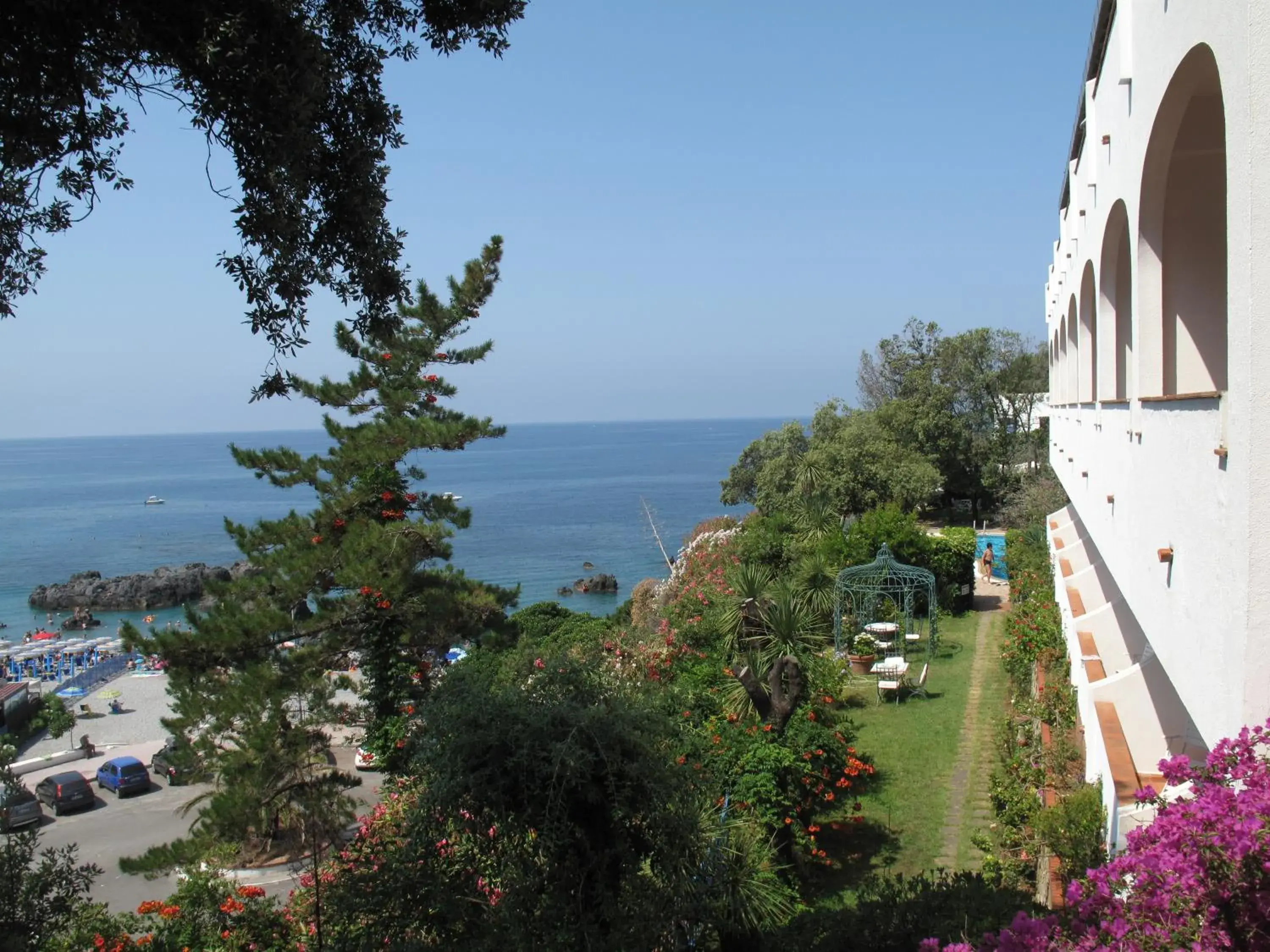 View (from property/room), Sea View in Grand Hotel De Rose