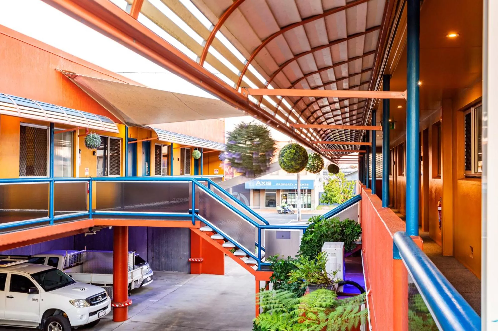 Balcony/Terrace in Matilda Motel