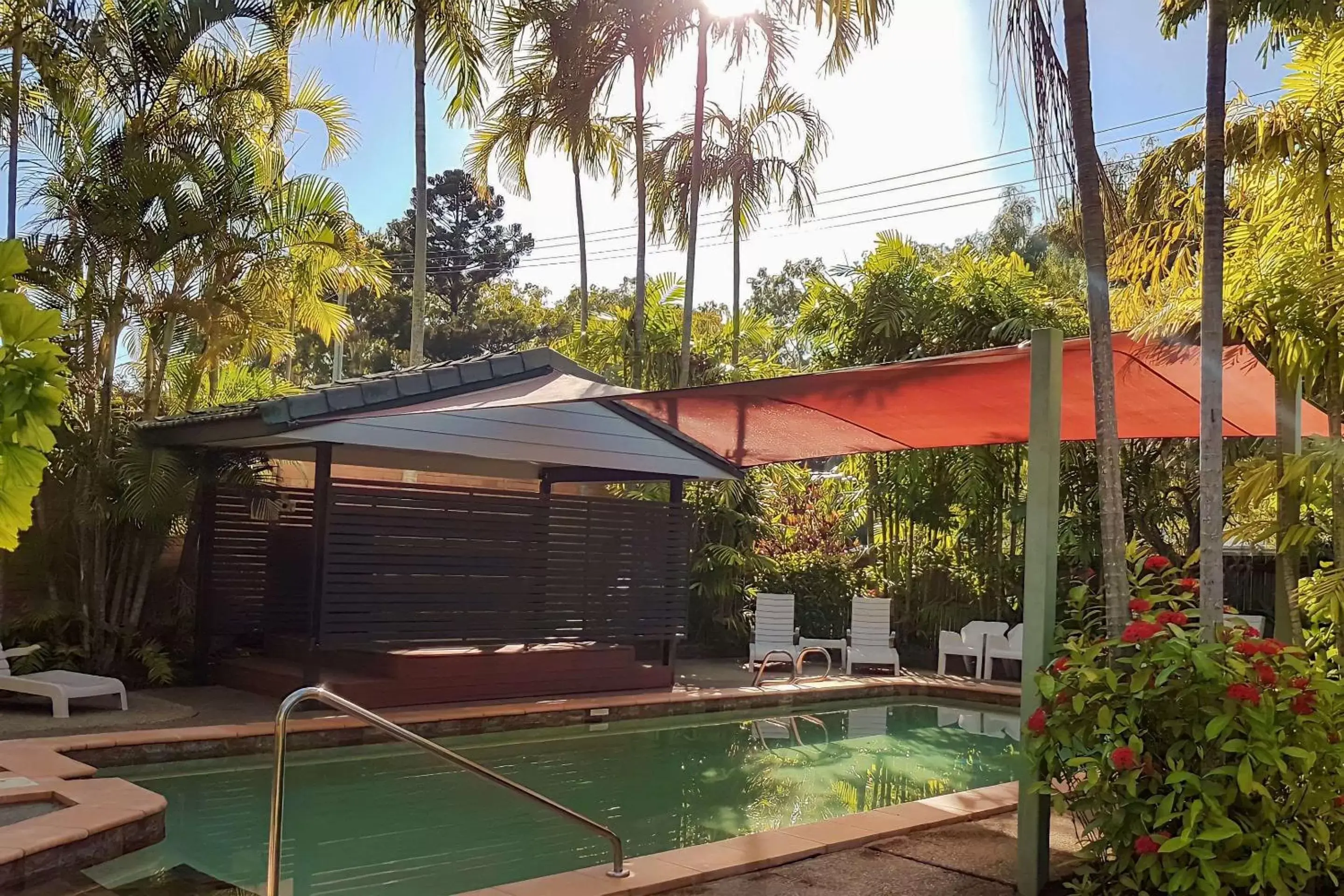 Swimming Pool in Comfort Resort Blue Pacific