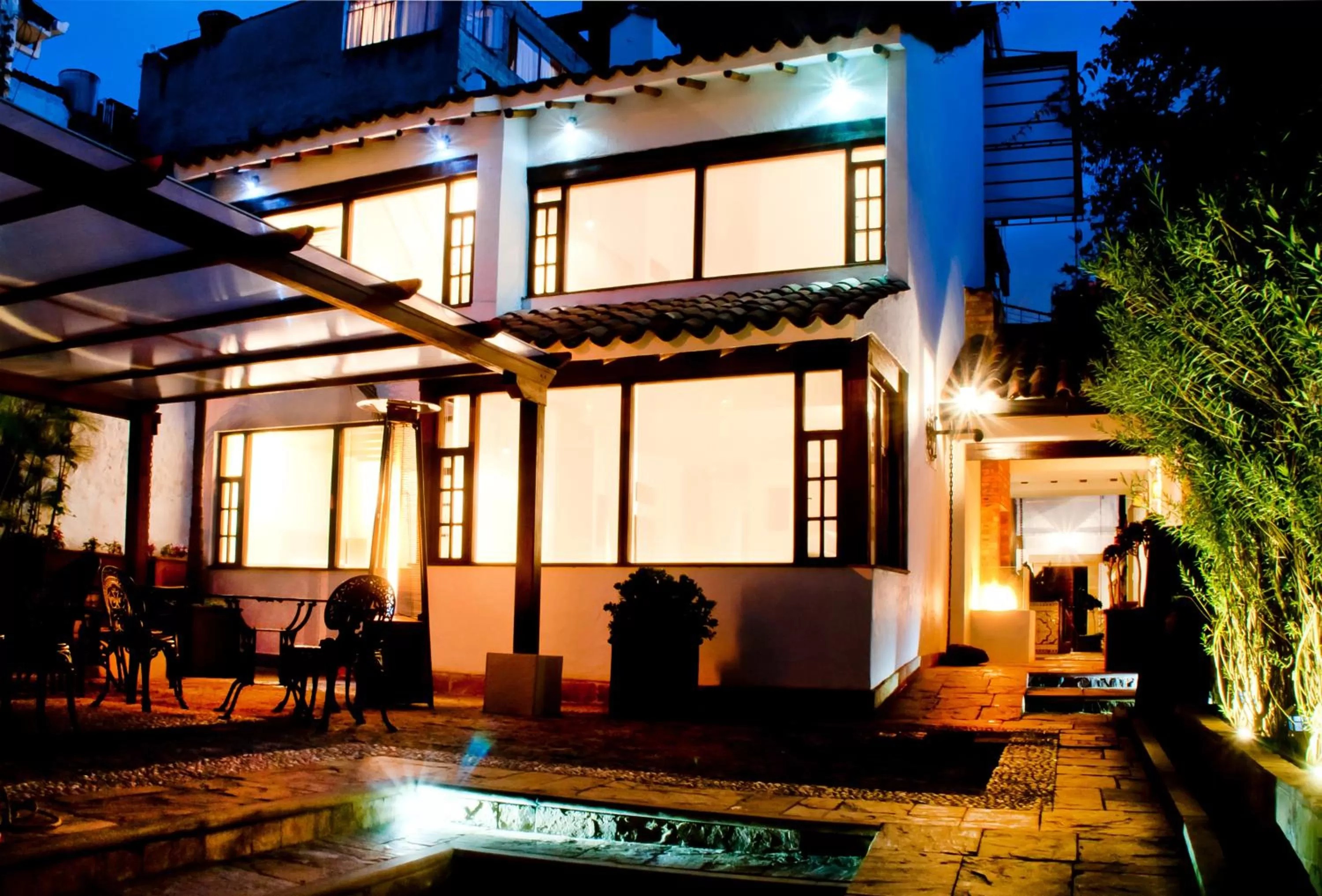 Property building in Hotel Casona Usaquen