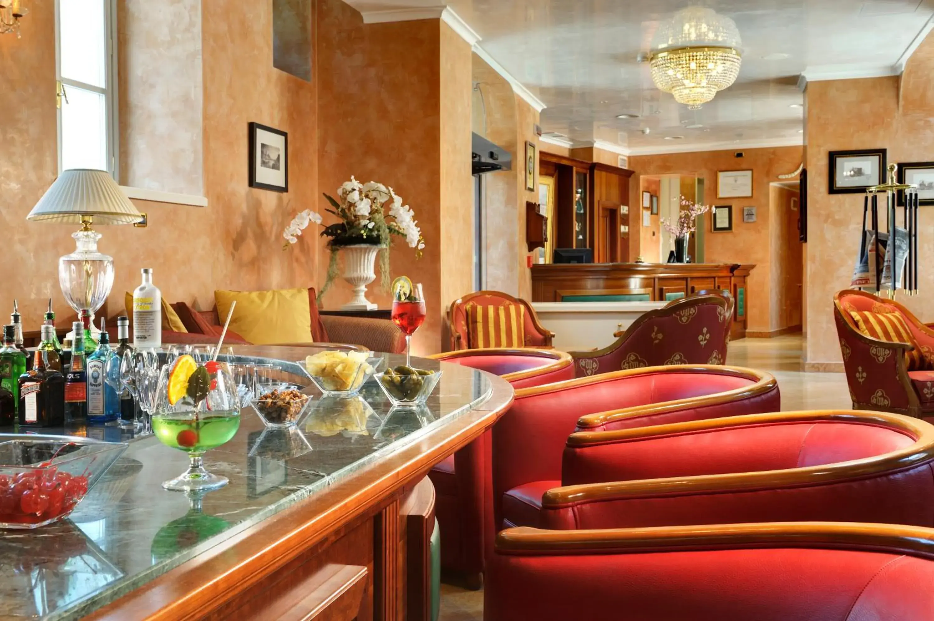 Lounge or bar in Castello Dal Pozzo Hotel