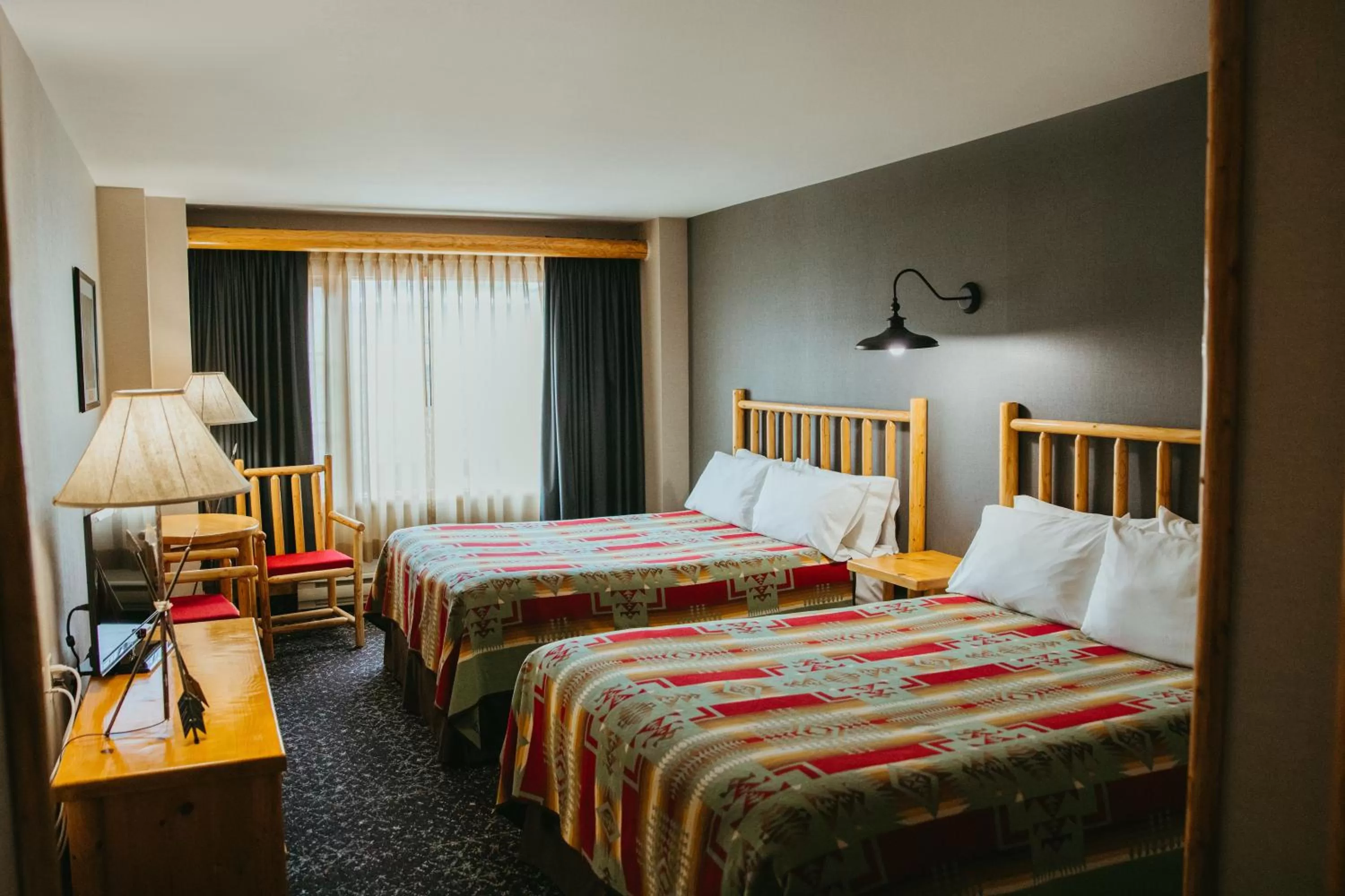 Standard Queen Room with Two Queen Beds Non-Pet Friendly in Brewster Mountain Lodge