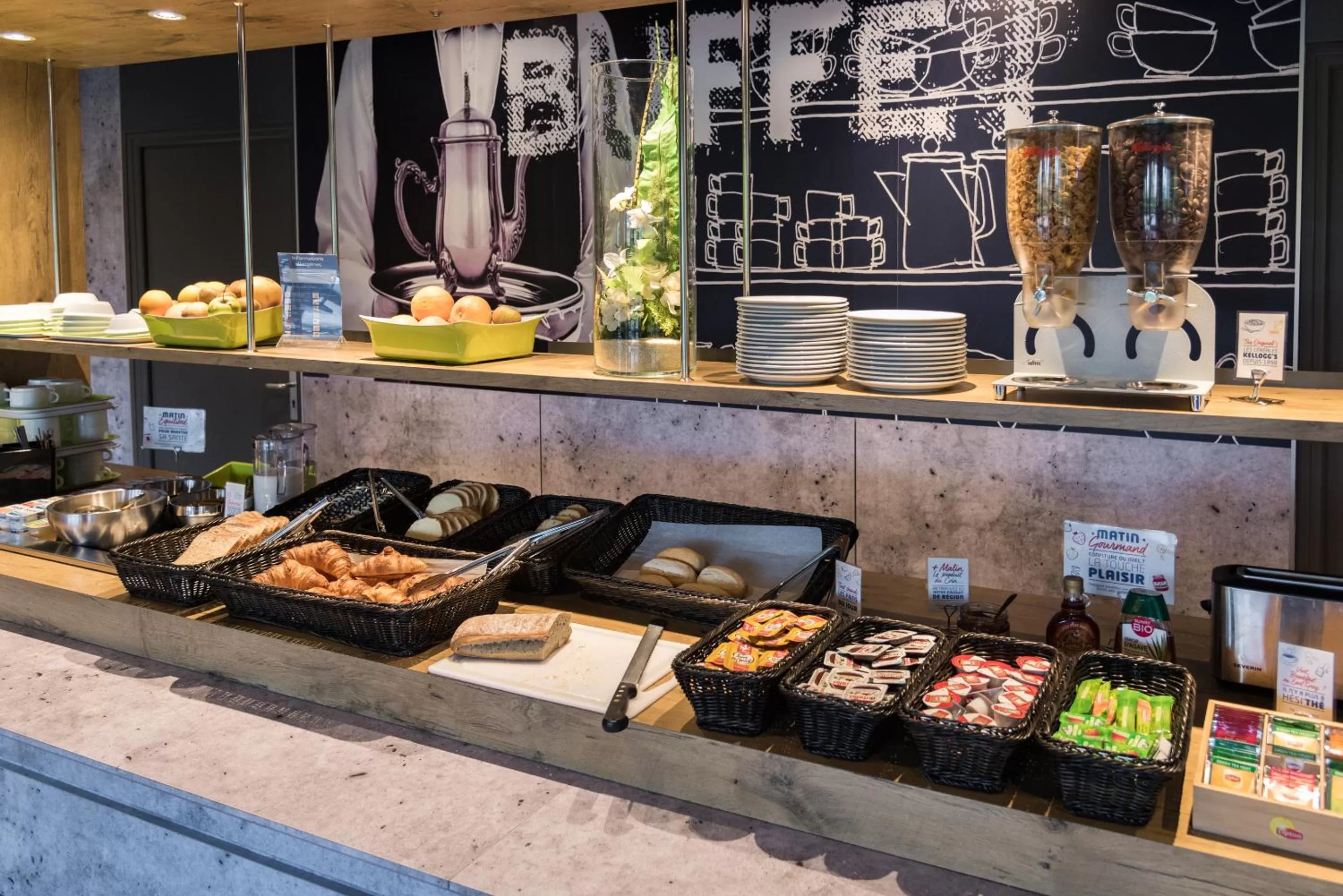 Breakfast in Ibis Budget Bollene