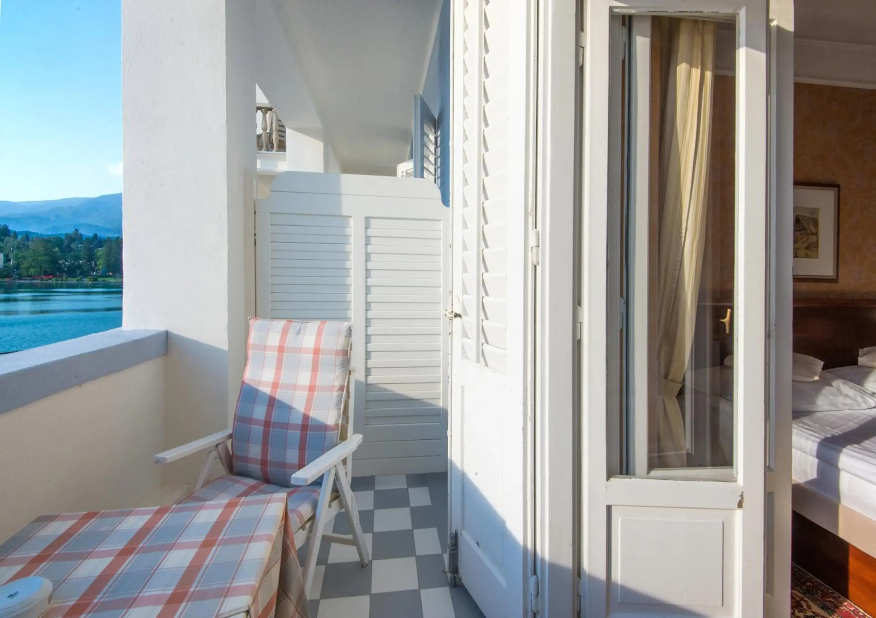 Balcony/Terrace in Grand Hotel Toplice - Small Luxury Hotels of the World